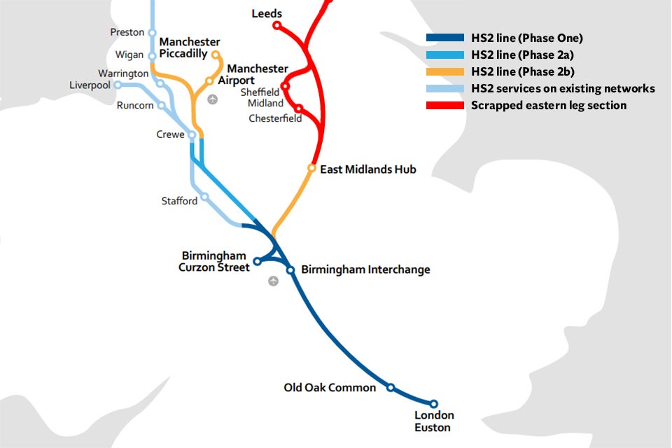 HS2 map