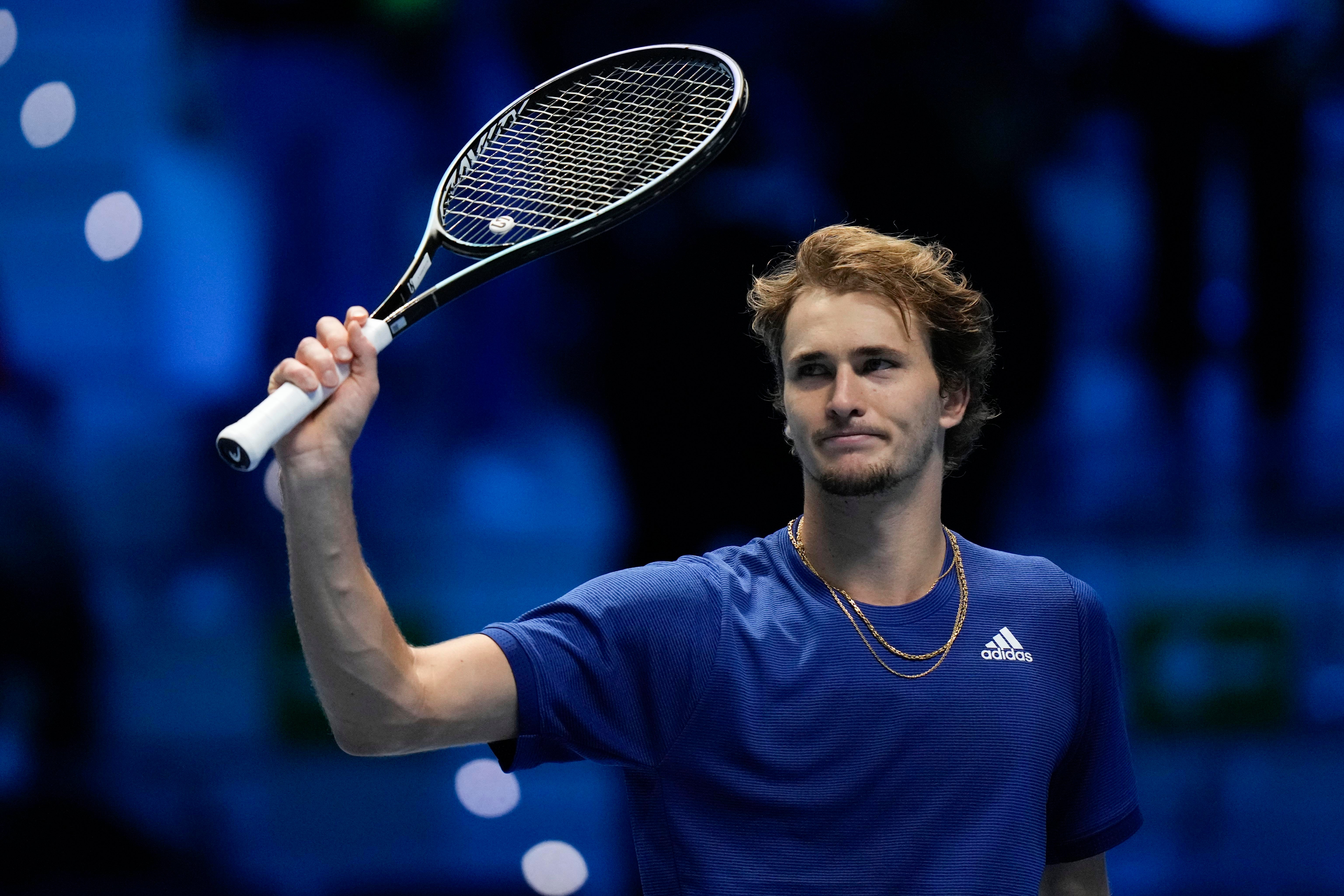 Alexander Zverev eased to victory over Hubert Hurkacz (Luca Bruno/AP)