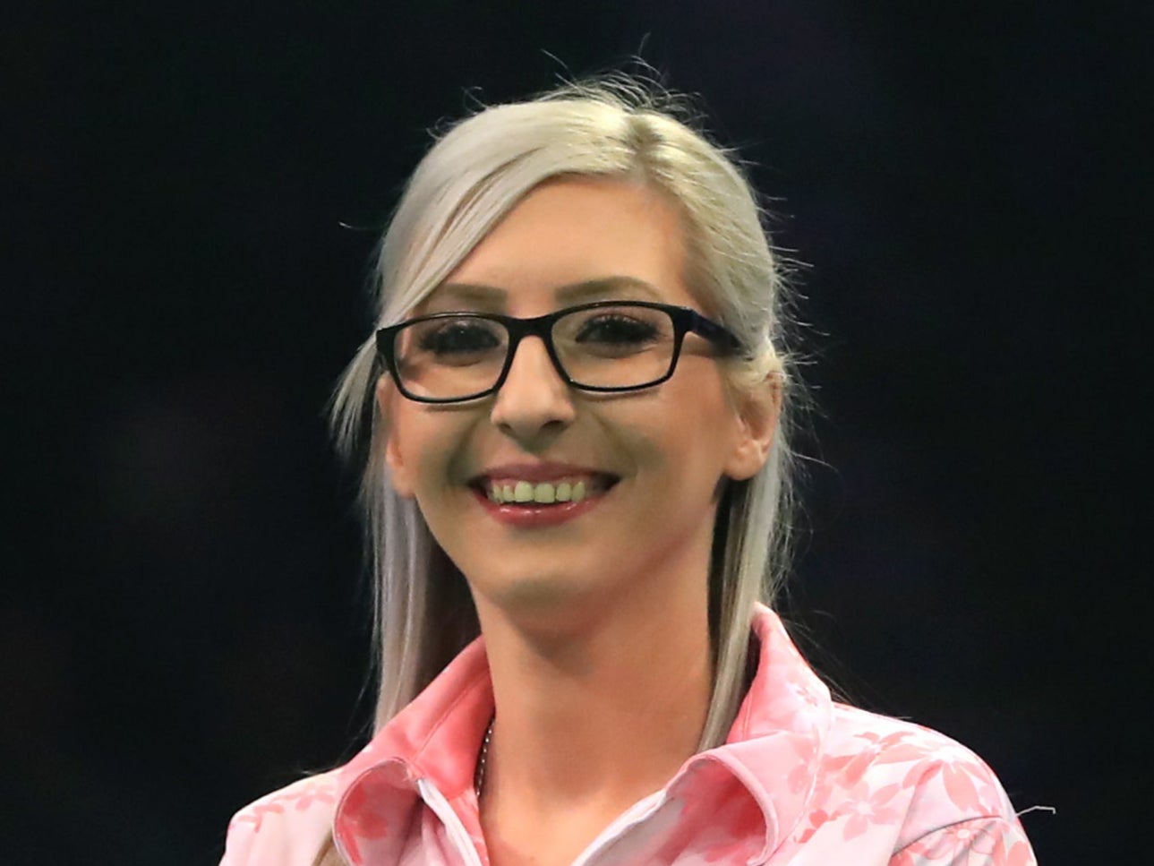 Fallon Sherrock recorded her second big stage victory over Mensur Suljovic (Simon Cooper/PA)