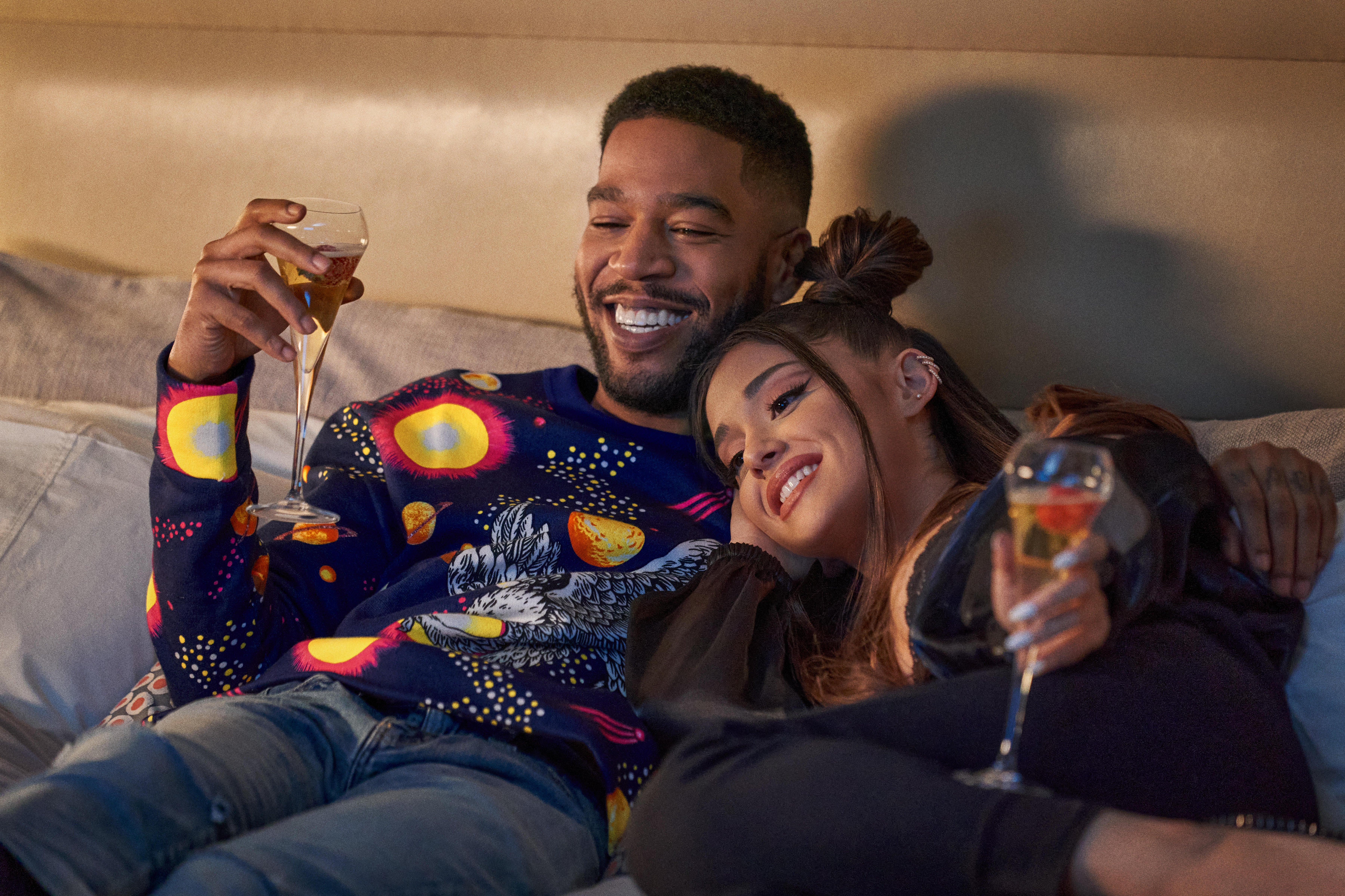 Kid Cudi and Grande in ‘Don’t Look Up'