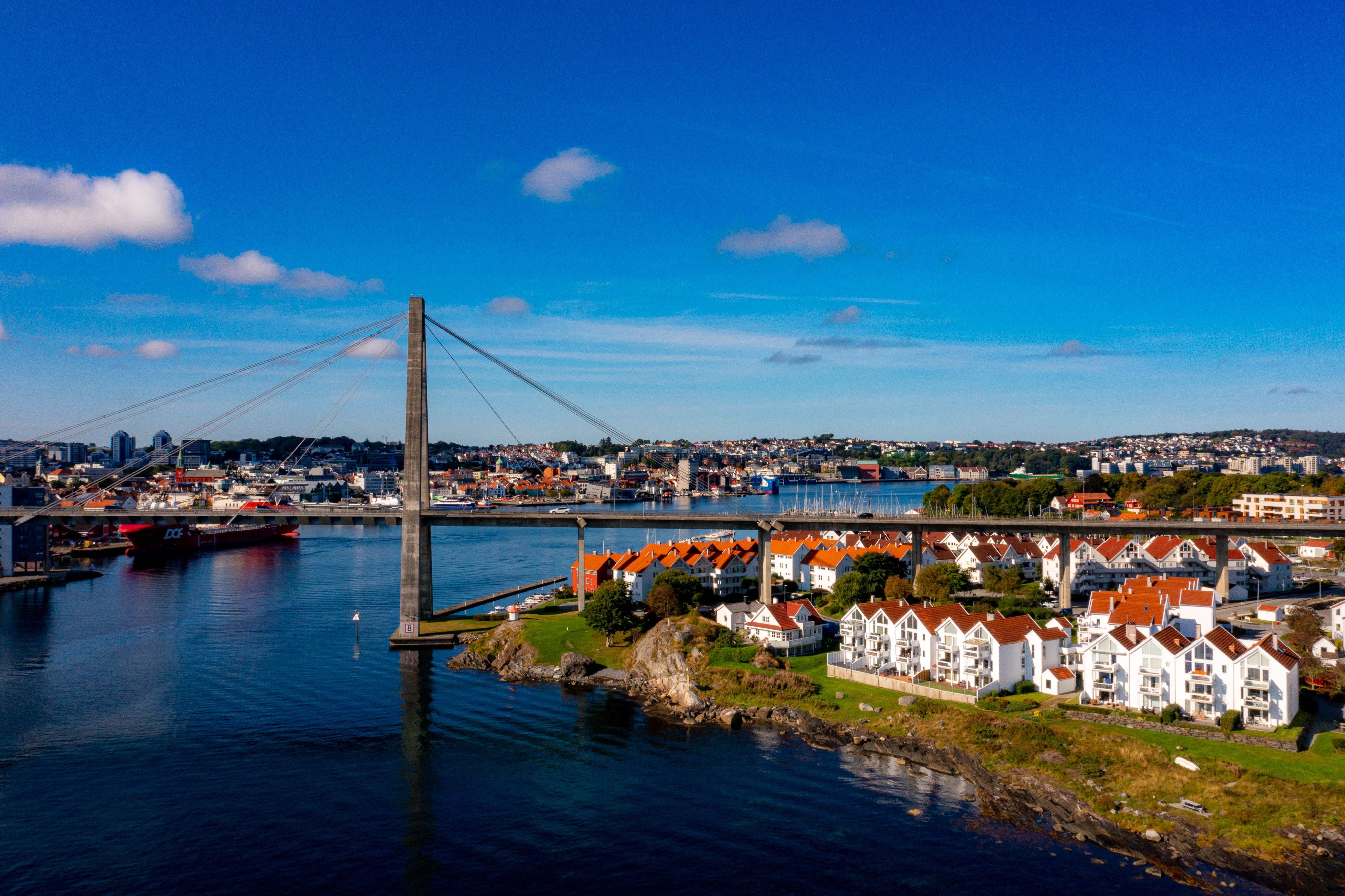 View of Stavanger from the water