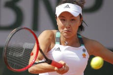 Peng Shuai: EU calls for ‘independent and verifiable proof’ of tennis player’s well-being