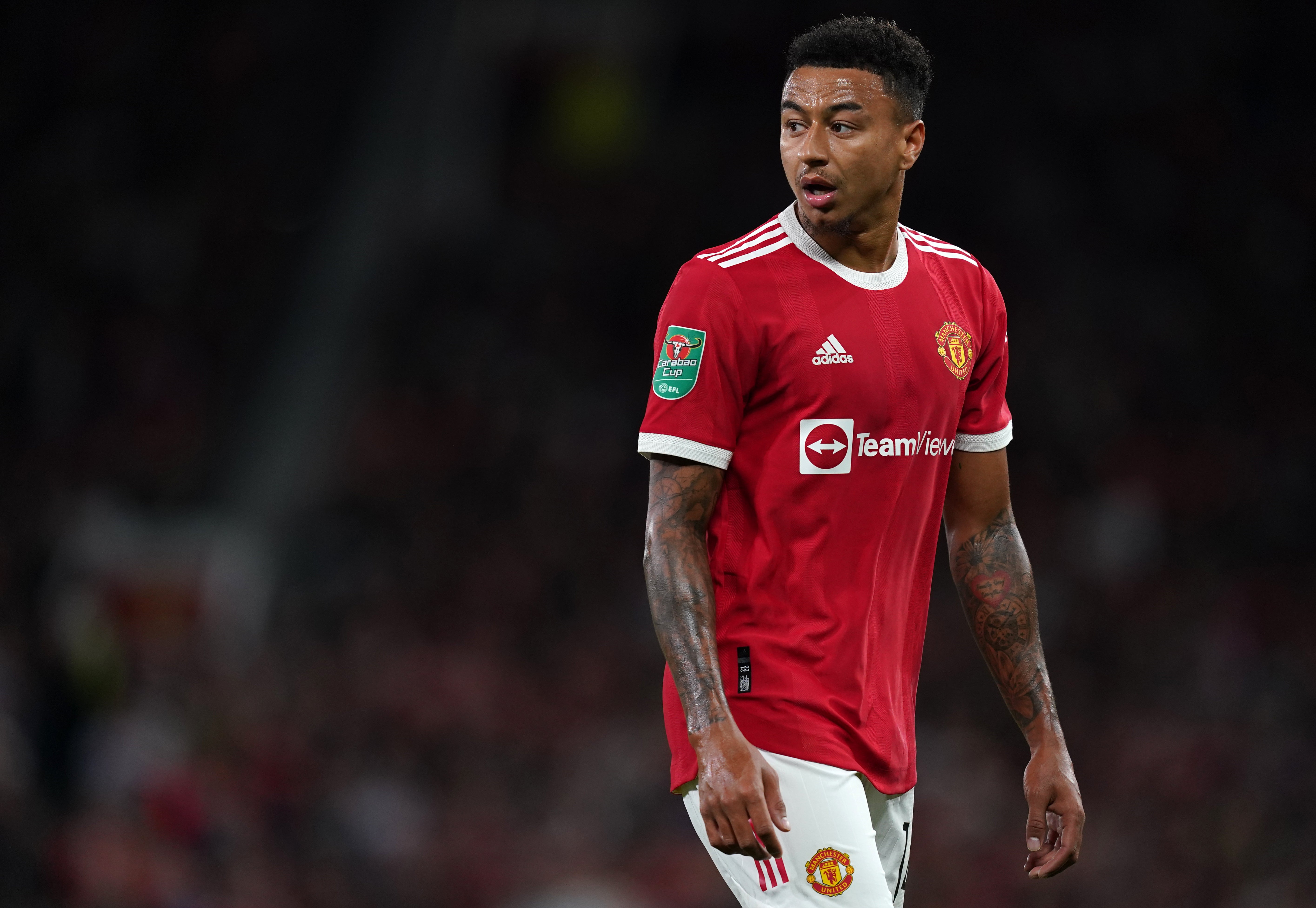 Jesse Lingard’s future is in doubt due to frustrations over a lack of playing time (Martin Rickett/PA)