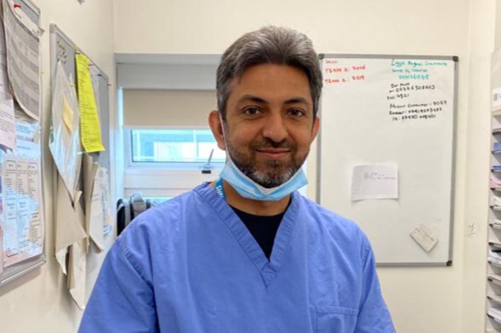 Doctor who spent months apart from family on NHS frontline dies of Covid 