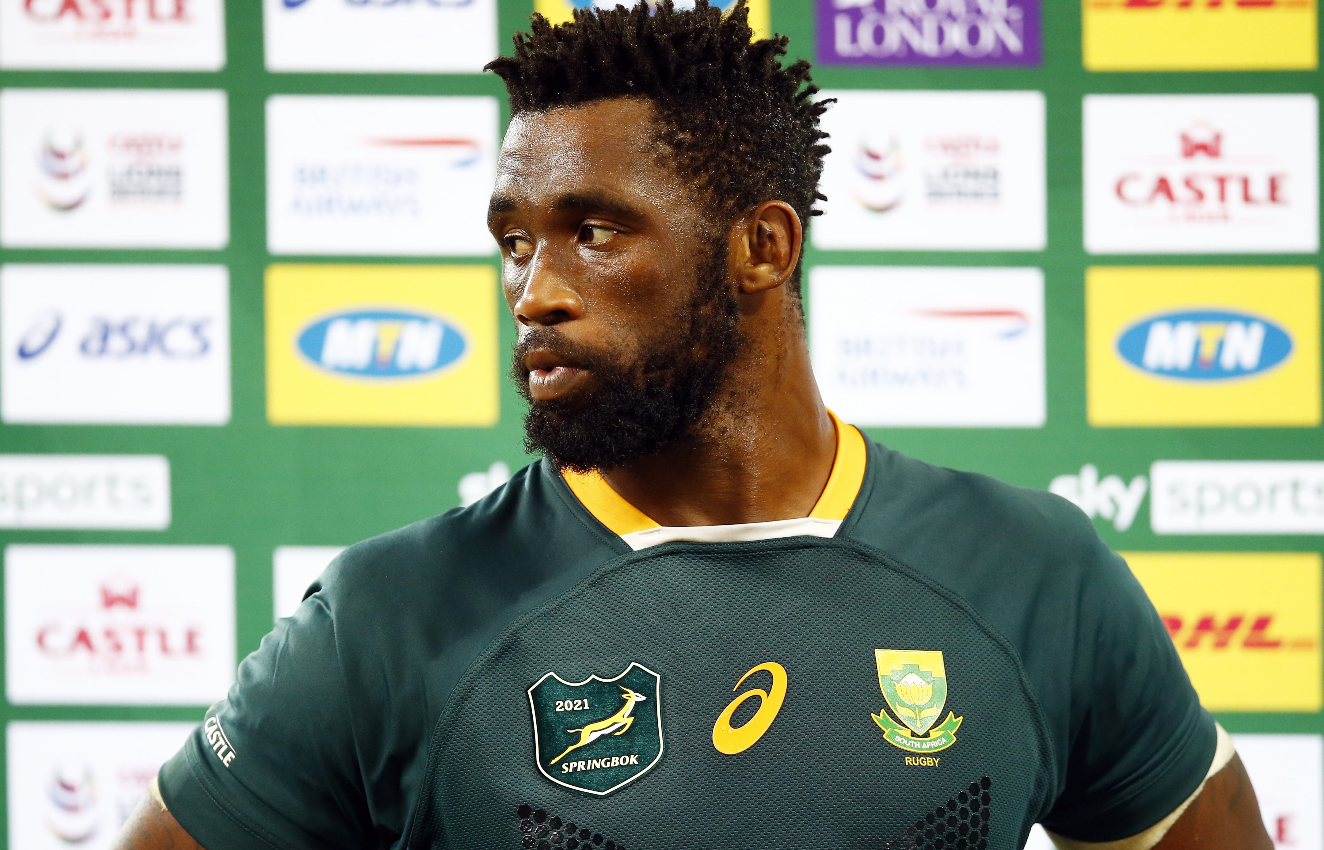 Siya Kolisi says he does not recall disrespecting England (Steve Haag/PA)