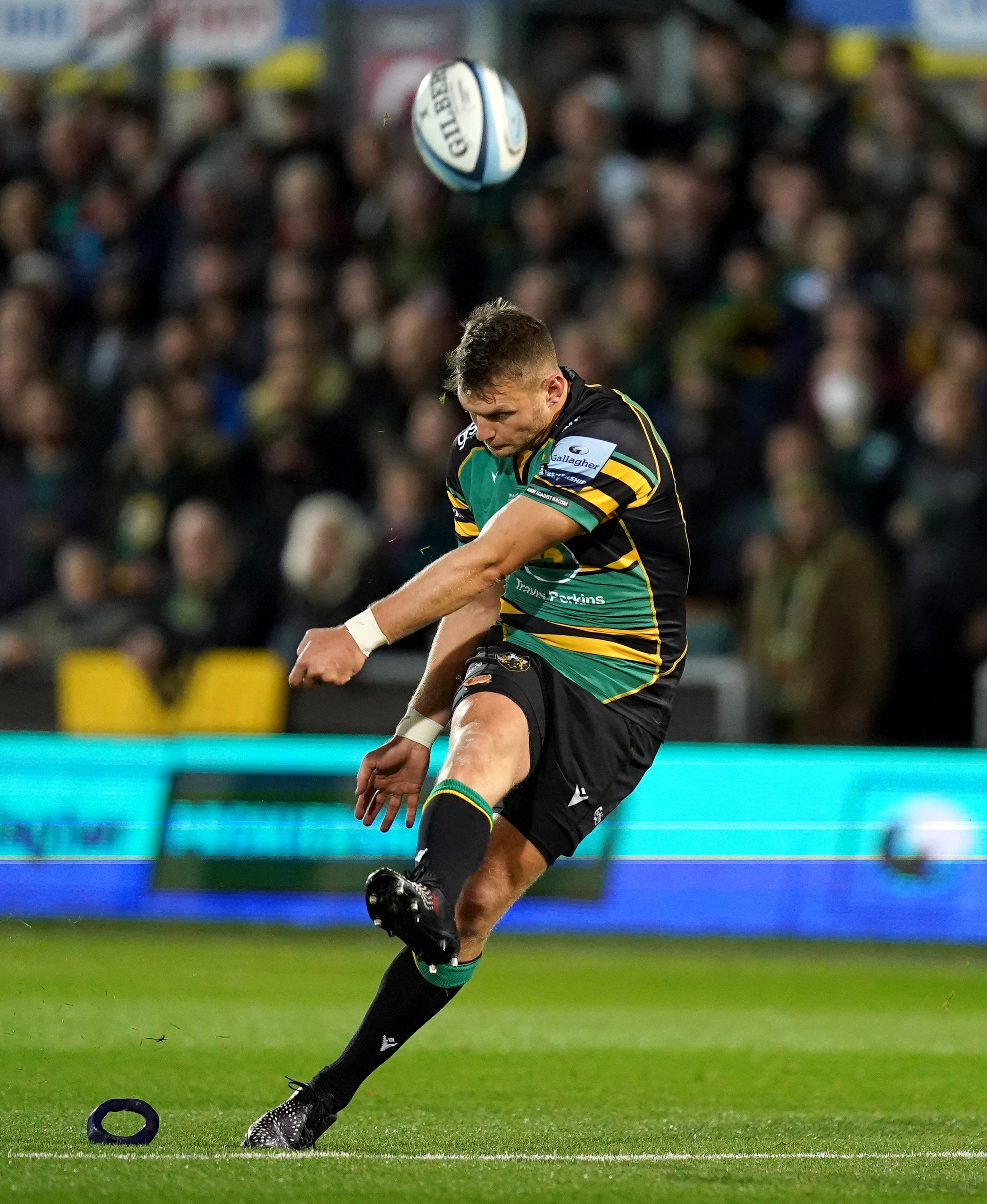 Dan Biggar in action for his club Northampton (Mike Egerton/PA)