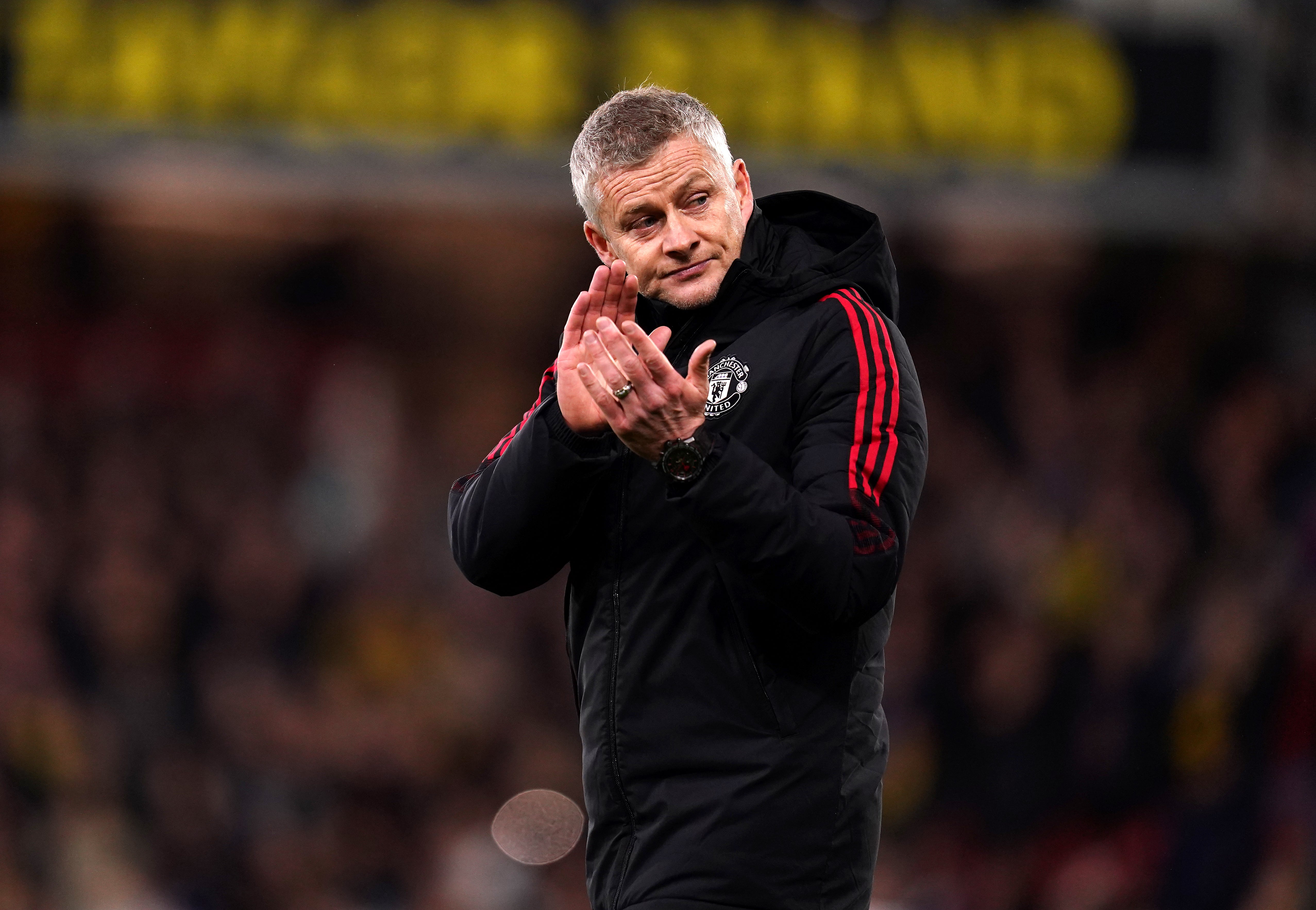 Ole Gunnar Solskjaer is “embarrassed” by Manchester United’s current run (John Walton/PA)