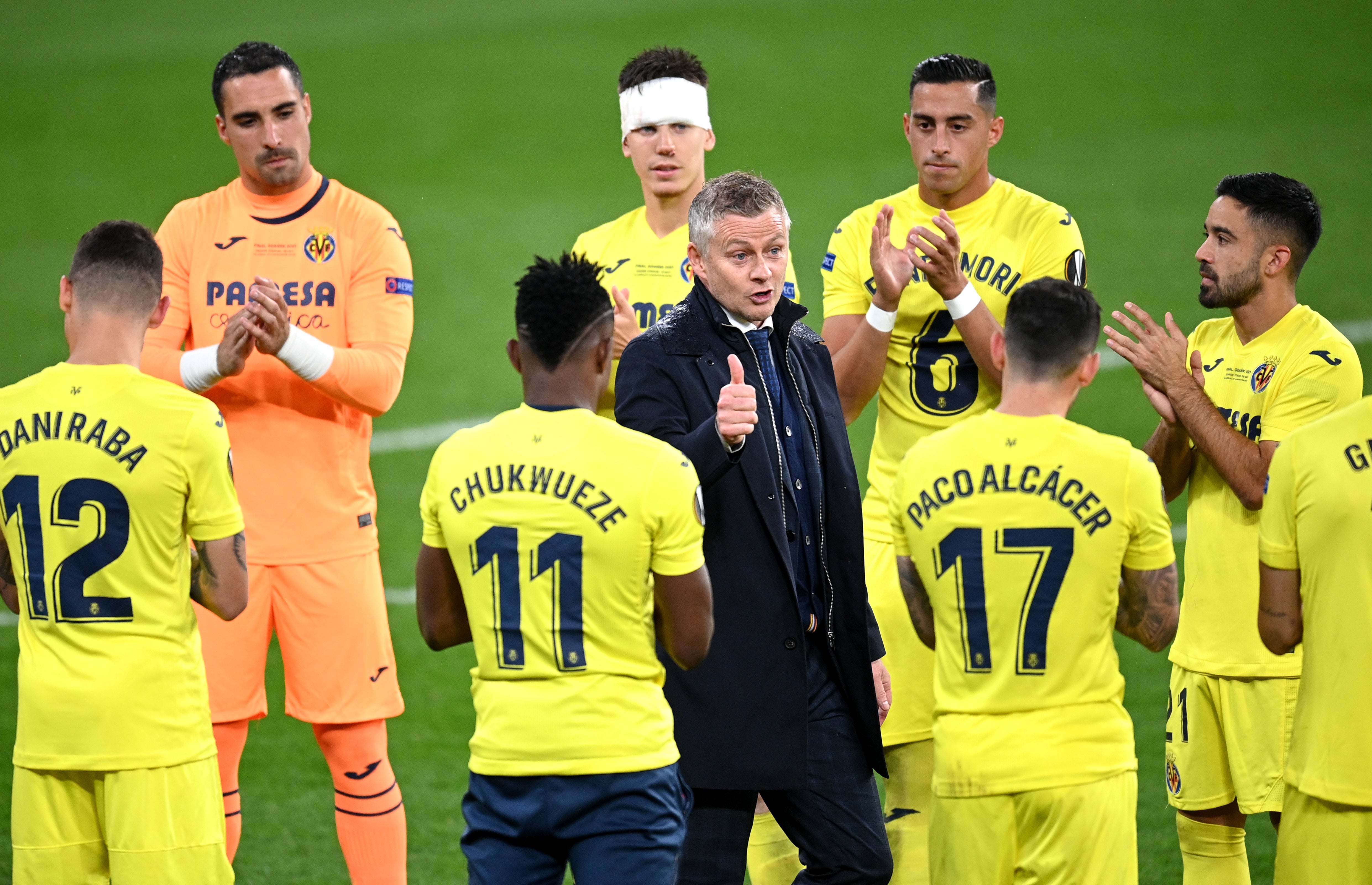 Solskjaer’s side lost the 2021 Europa League final to Villarreal (Rafal Oleksiewicz/PA)