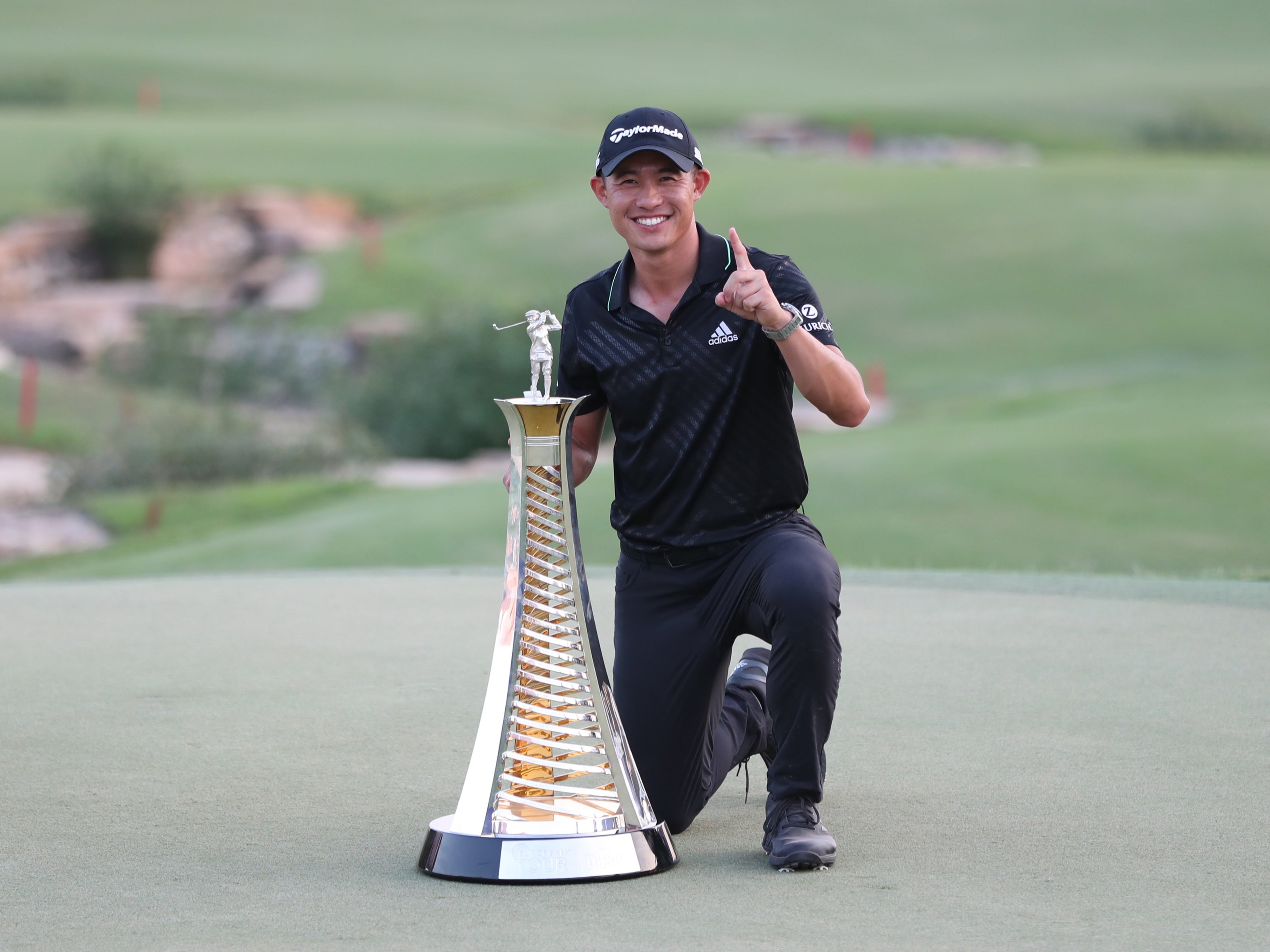 Collin Morikawa has won the Race to Dubai