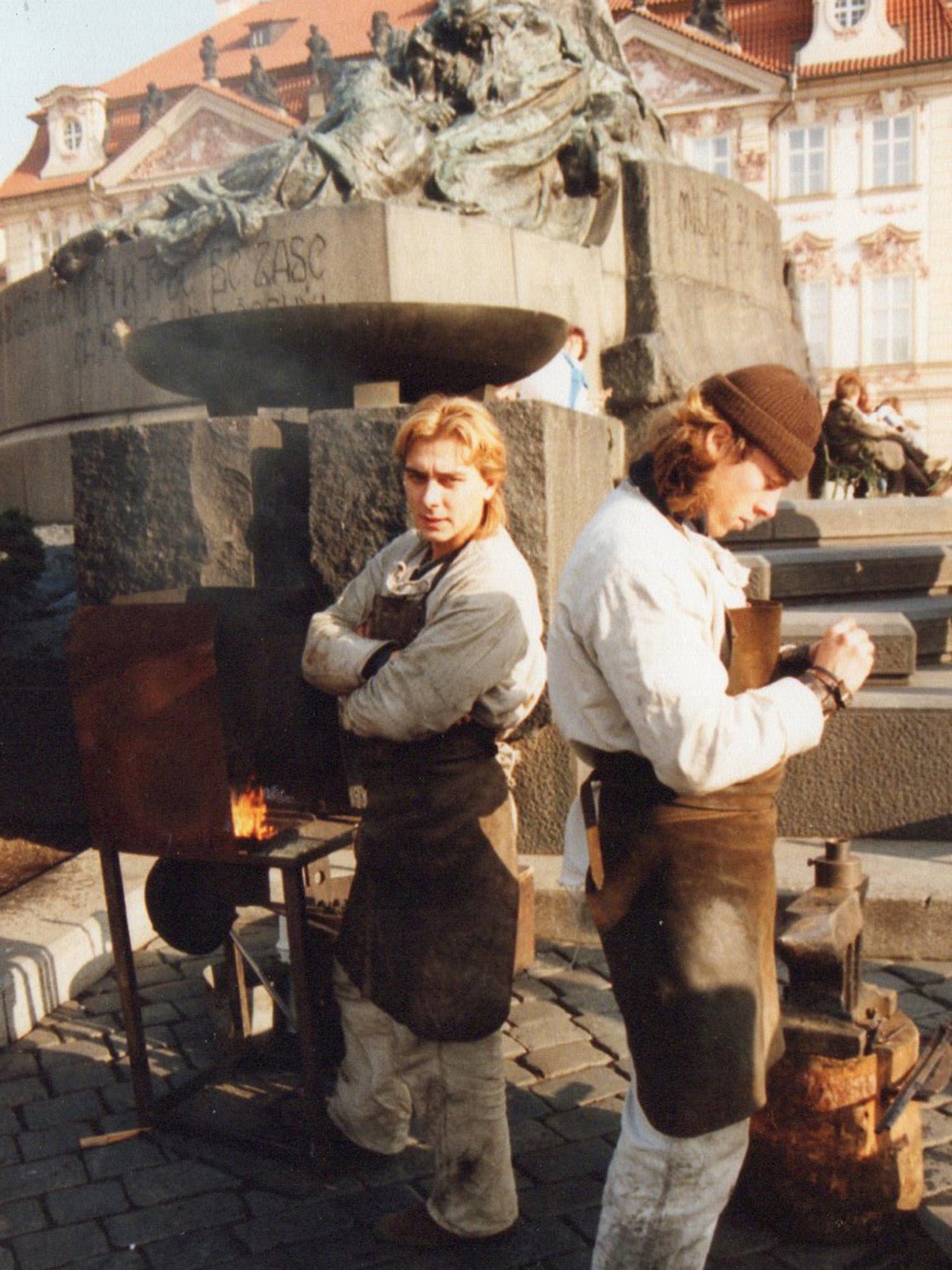 Blacksmiths in Prague