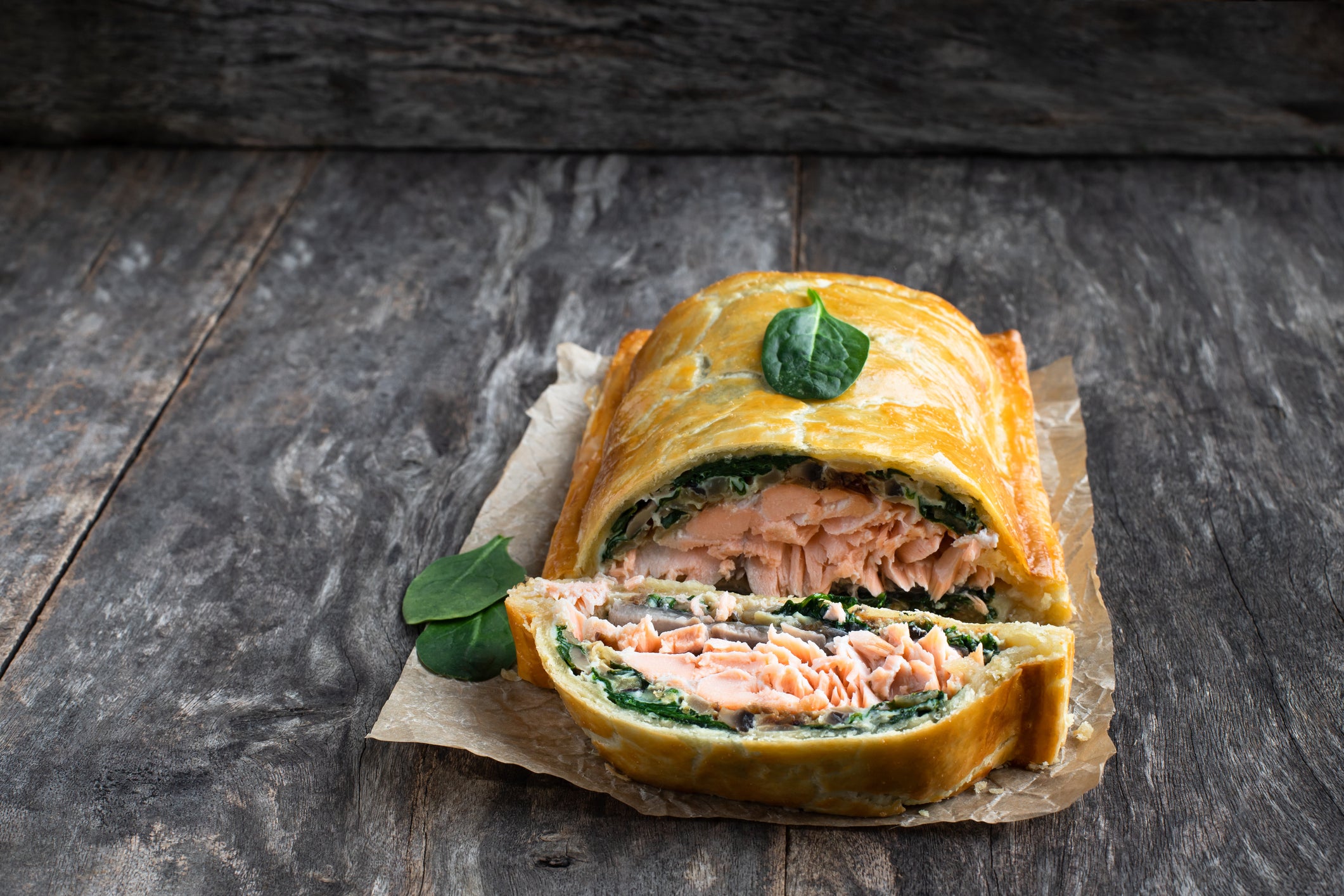 Salmon En Croute