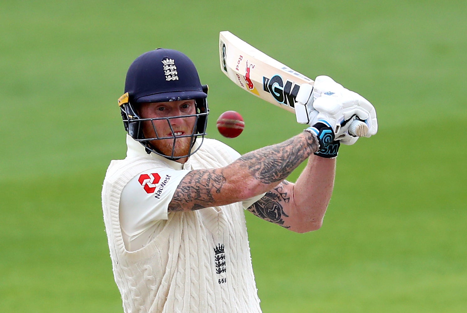 Ben Stokes is set to bat at number five in England’s warm-up match against England Lions in Brisbane (Michael Steele/PA)