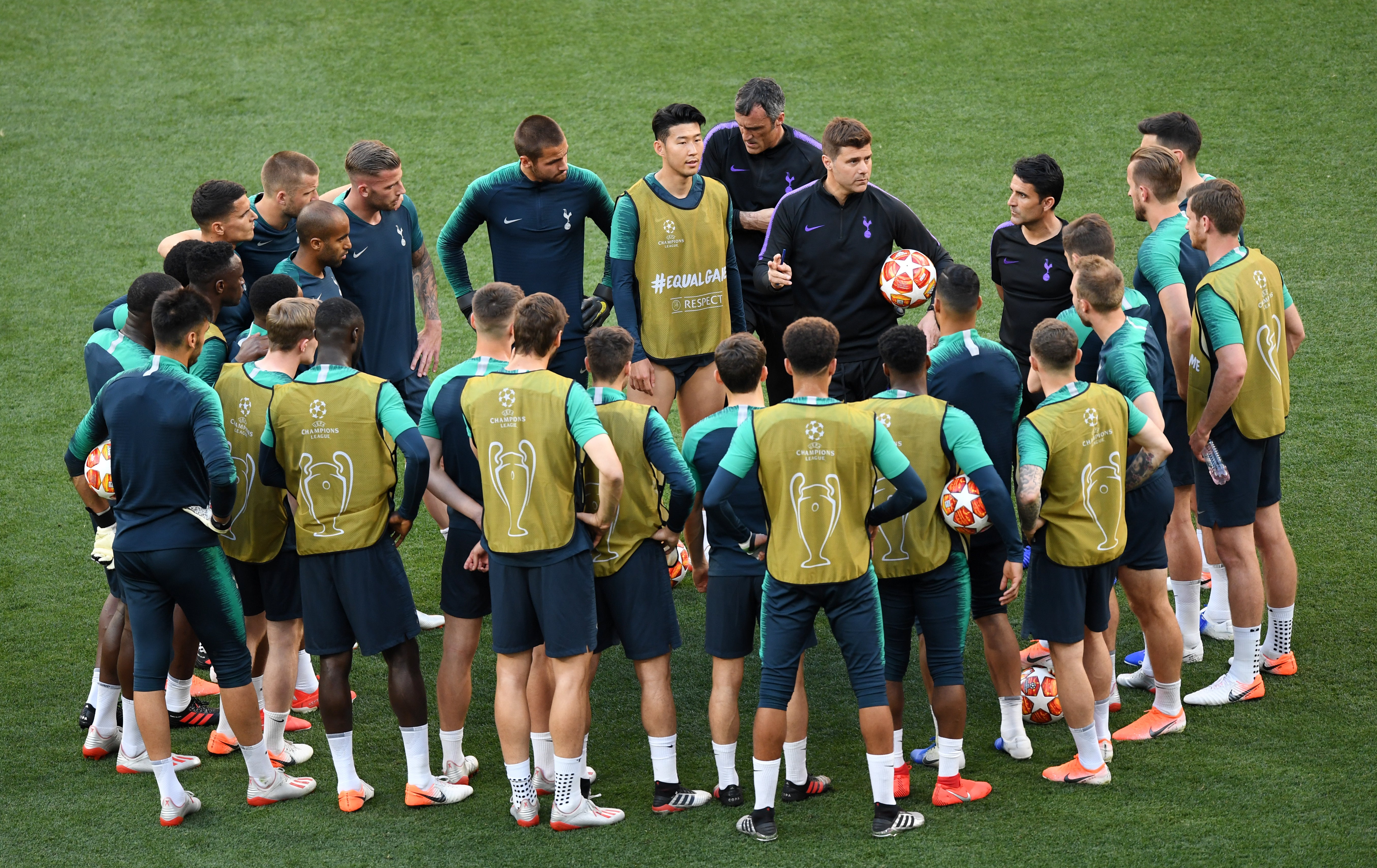 Mauricio Pochettino led Tottenham to the Champions League final (Joe Giddens/PA)