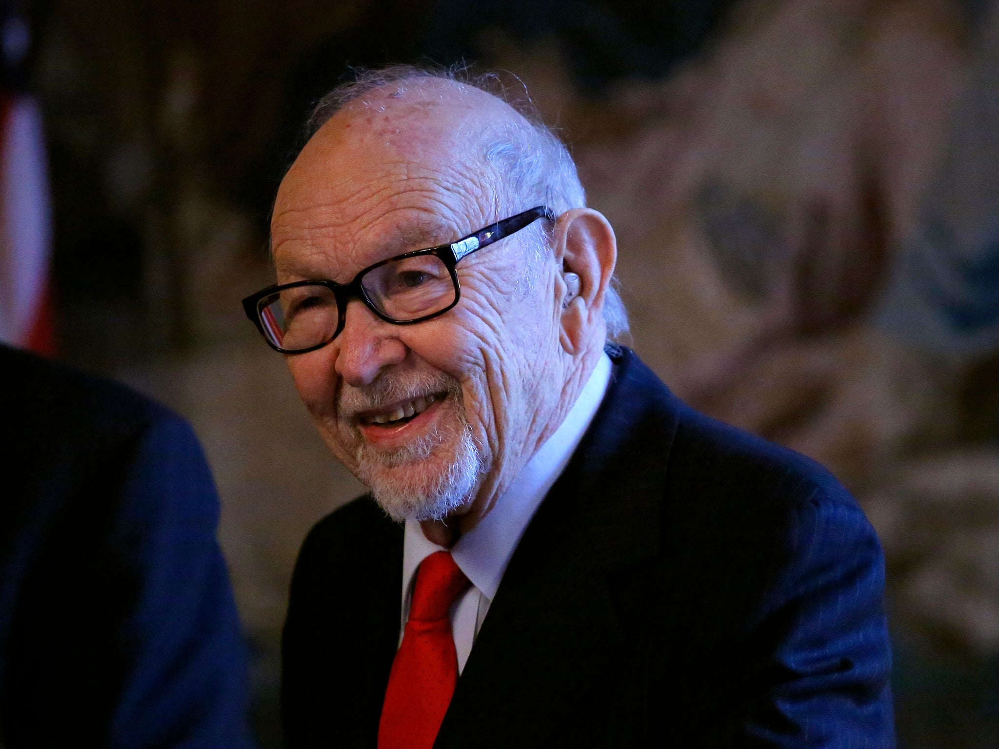 Justus Rosenberg before receiving the Legion D’Honneur at the French Consulate in New York in 2017