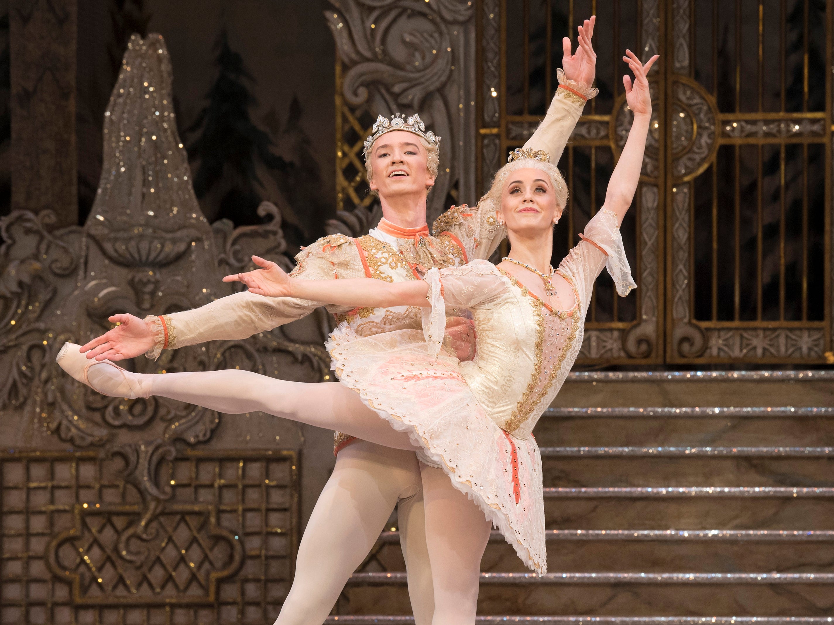 Marianela Nunez and Vadim Muntagirov in ‘The Nutcracker’ at The Royal Opera House