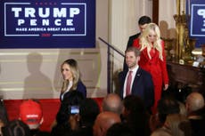 Jan 6 organisers used ‘burner phones’ to communicate with Eric Trump before riot, report says