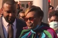 ‘It’s been a hard fight, but God is good’: Ahmaud Arbery’s mother greets verdict as three men guilty of murder