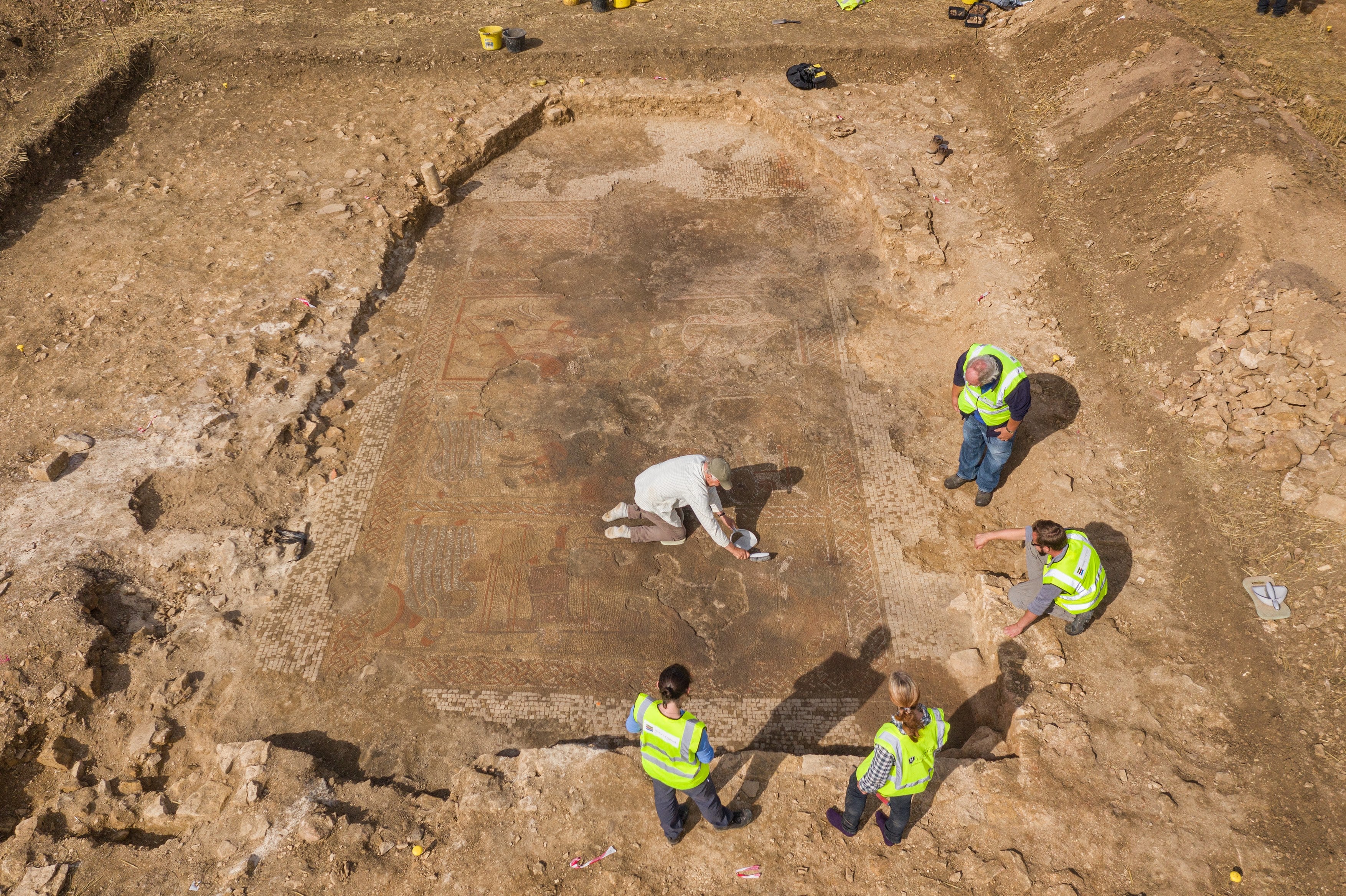 ’It’s the very first depiction of these stories that we’ve ever found in Britain’