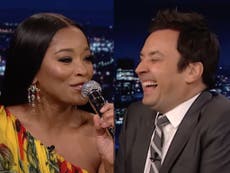 Keke Palmer stuns Jimmy Fallon with ‘phenomenal’ impressions of Angela Bassett, Cher and Shakira