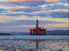 UK has given oil and gas industry £13.6bn in subsidies since Paris Agreement, say campaigners