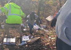 Sheriff says hundreds of FedEx packages found tossed in ravine