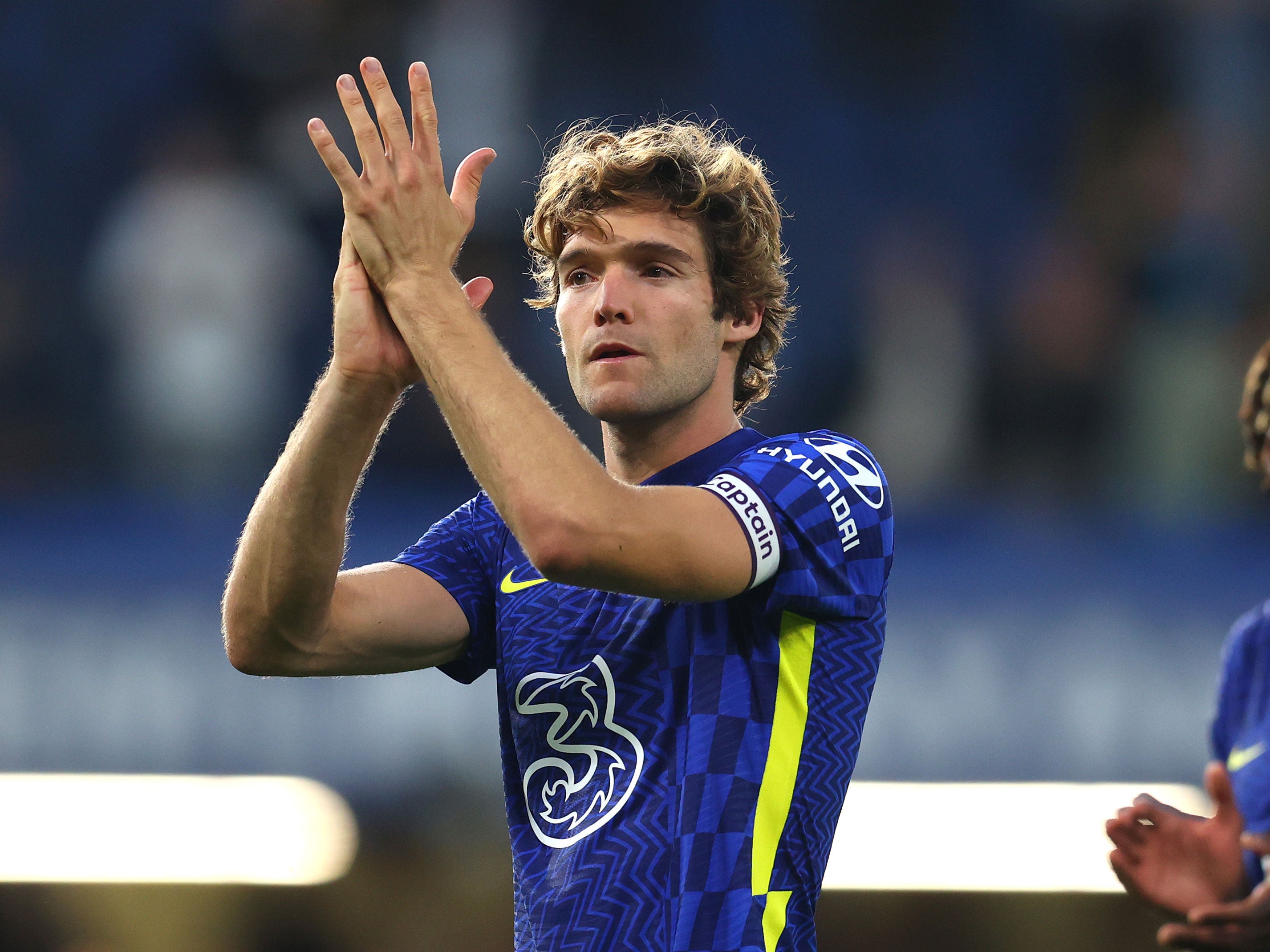 Chelsea wing back Marcos Alonso