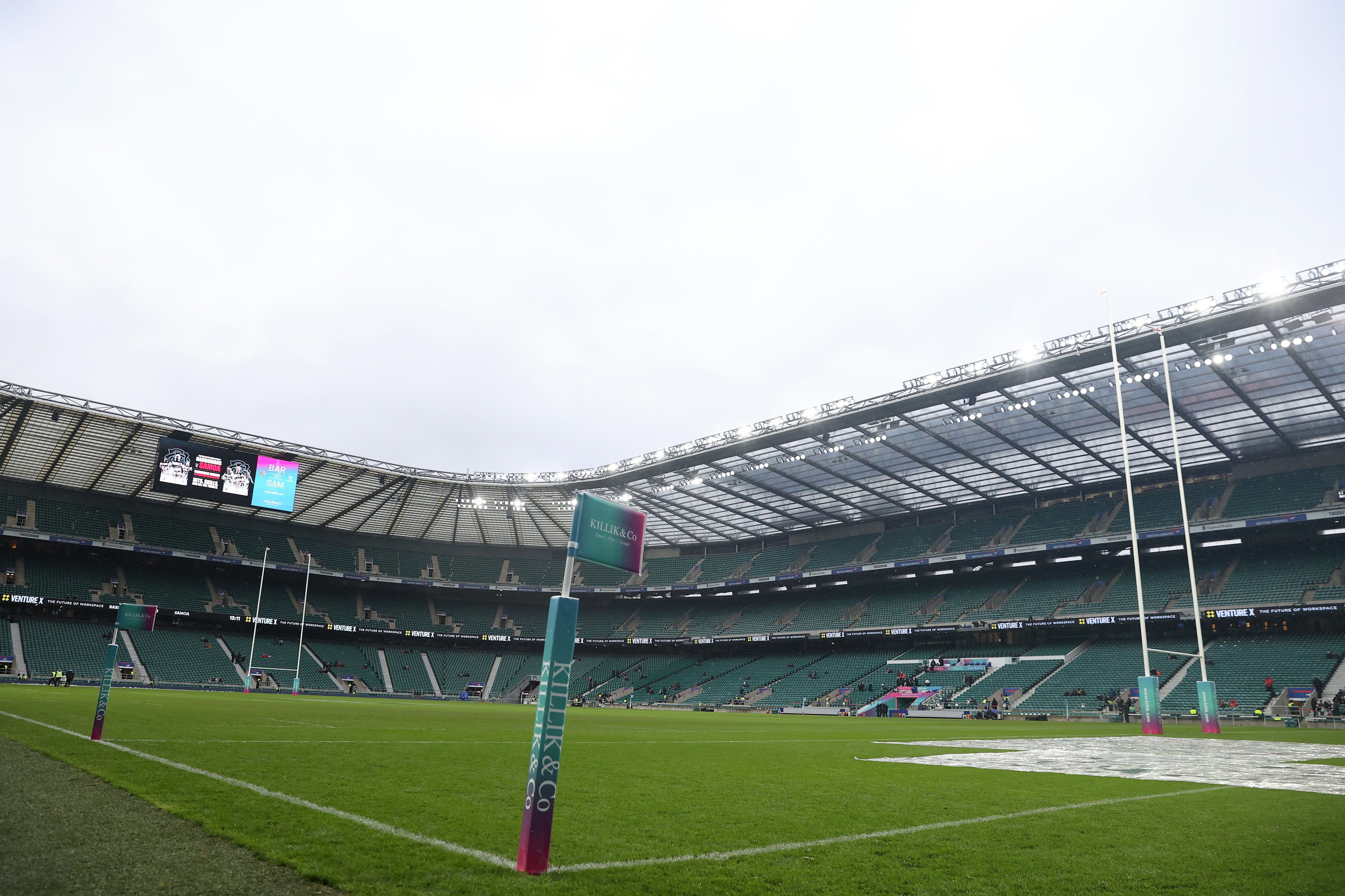 Twickenham was due to host Barbarians vs Samoa