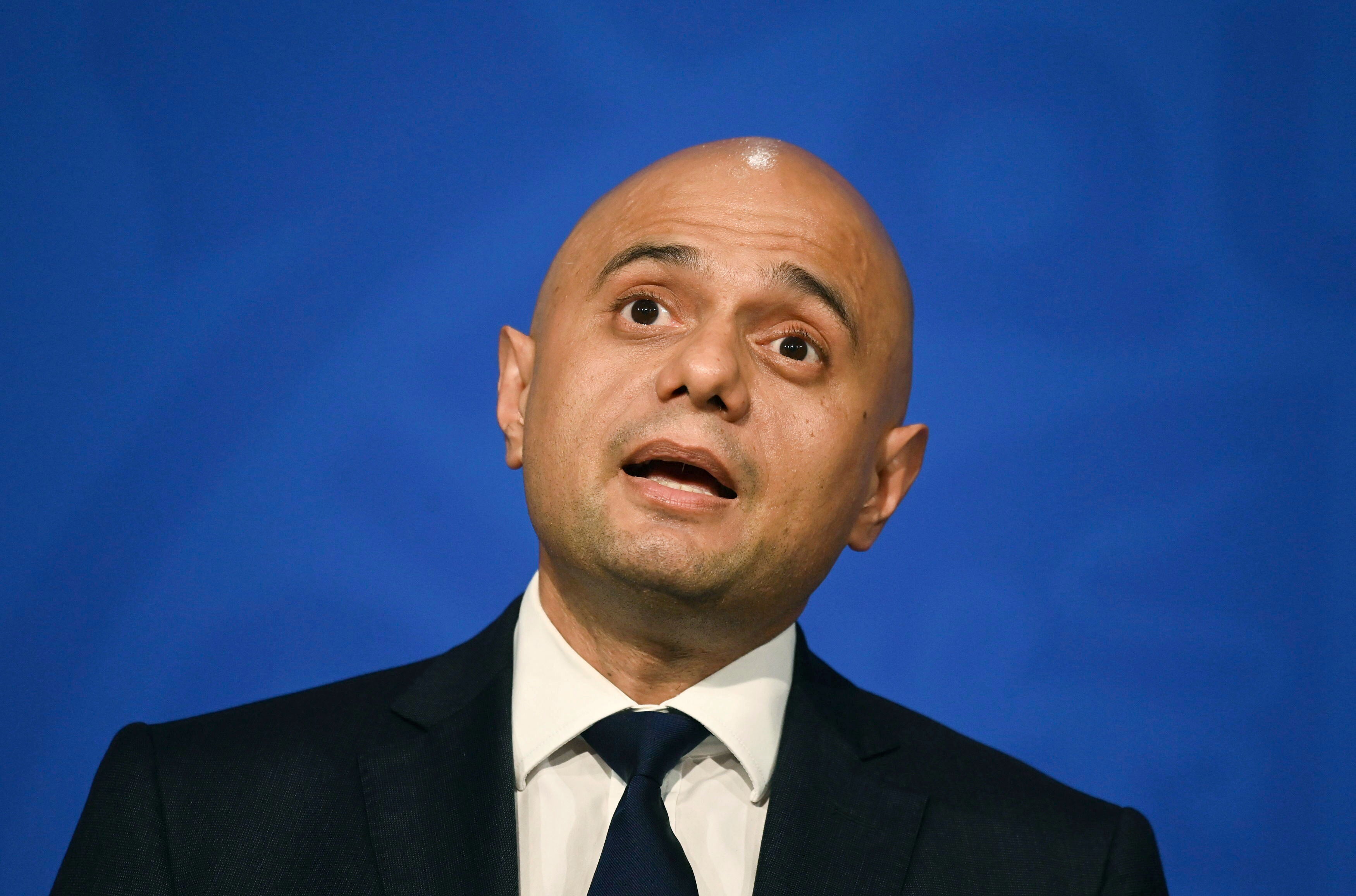 Sajid Javid: ‘We expect cases to rise in the coming days’