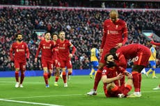 Diogo Jota sparks Liverpool’s rout of Southampton with first-half double