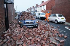 Storm Arwen: Three dead after 100mph winds and heavy snow hit UK