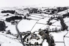 UK weather: Snow and ice warning in wake of Storm Arwen