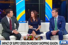 Fox and Friends hosts suggest new Covid variant was made up by Democrats to help Biden