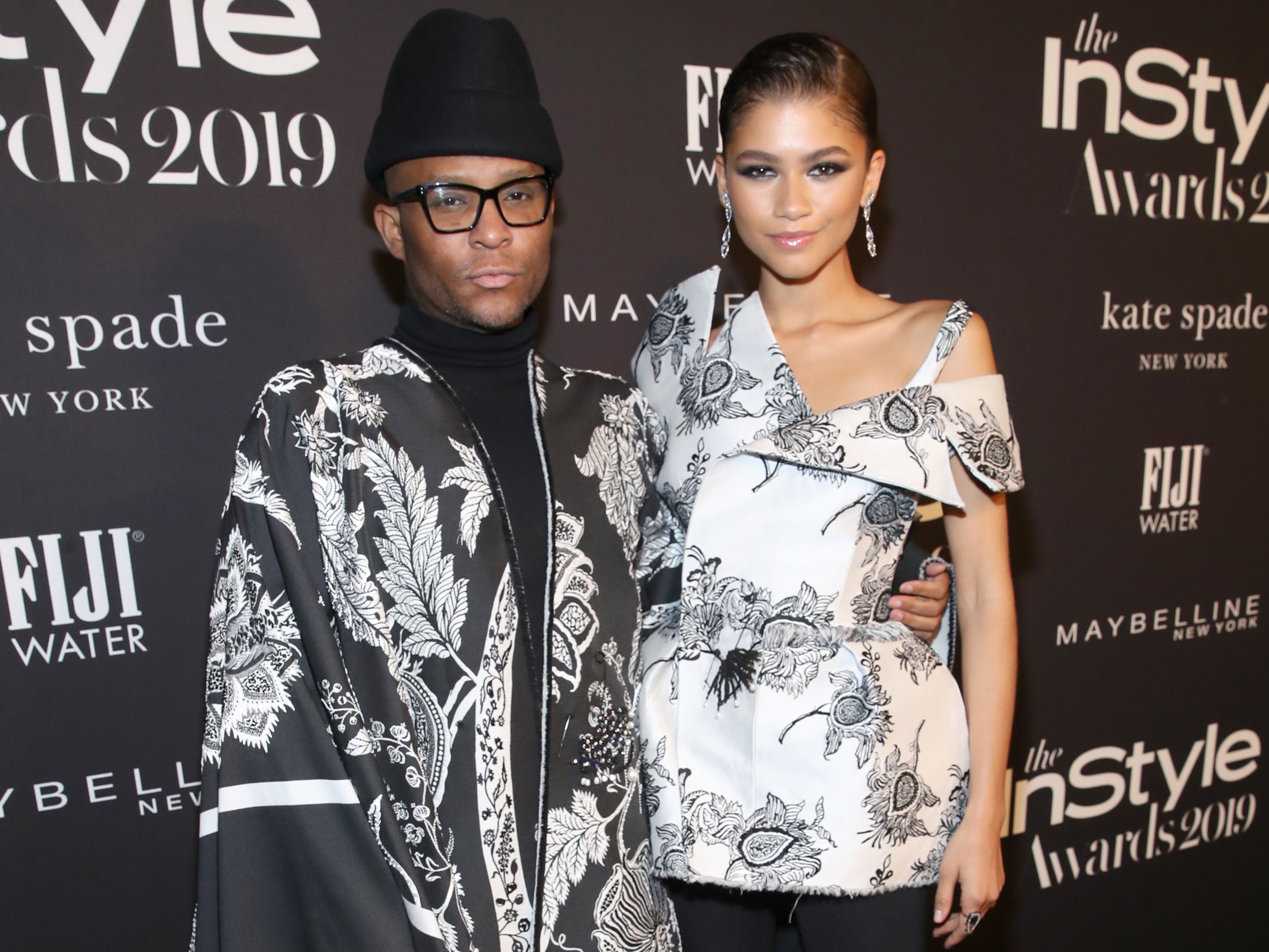 File: Law Roach and Zendaya attend the Fifth Annual InStyle Awards at The Getty Center on October 21, 2019 in Los Angeles, California