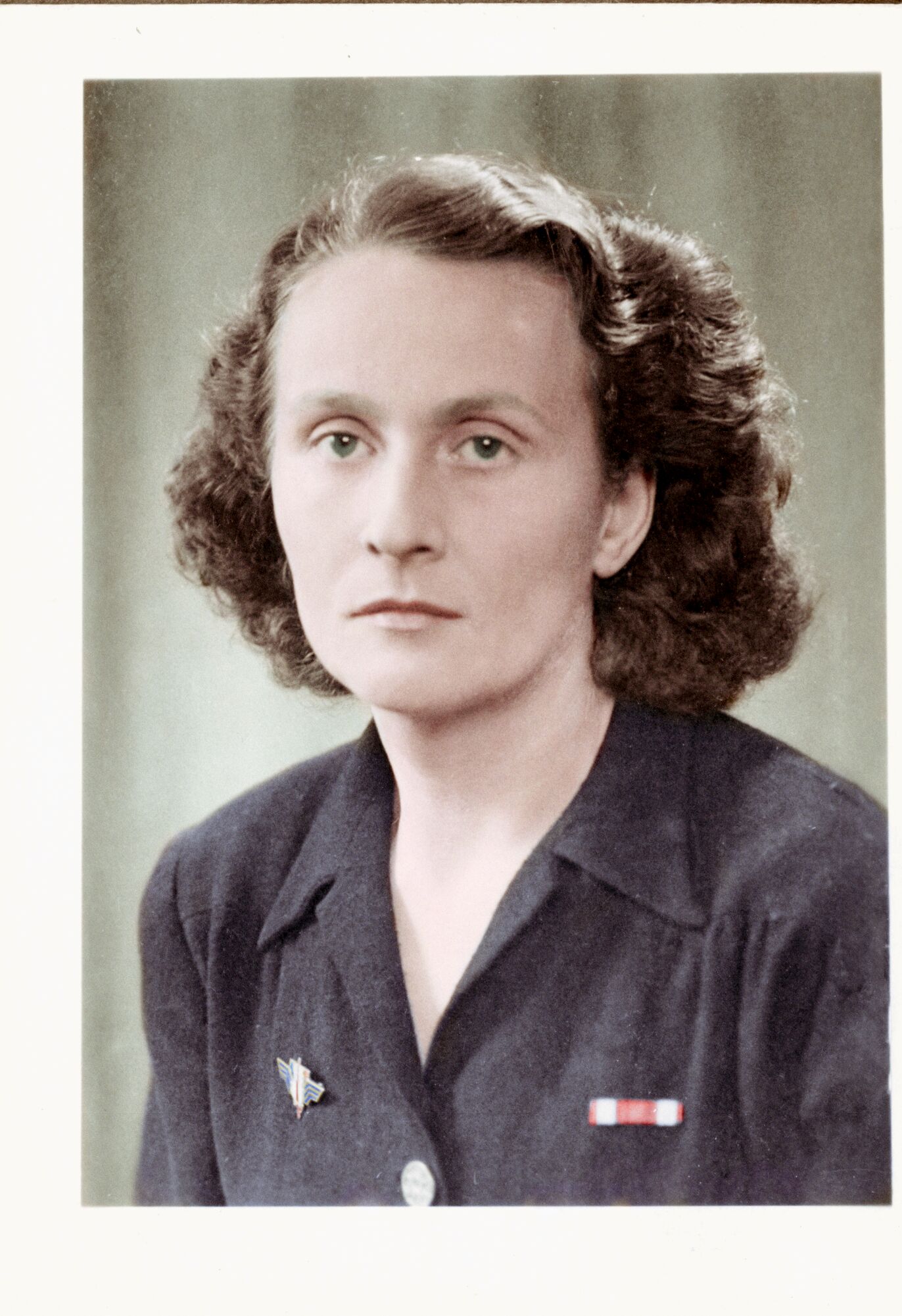 Catherine Dior in 1945 at her return from deportation