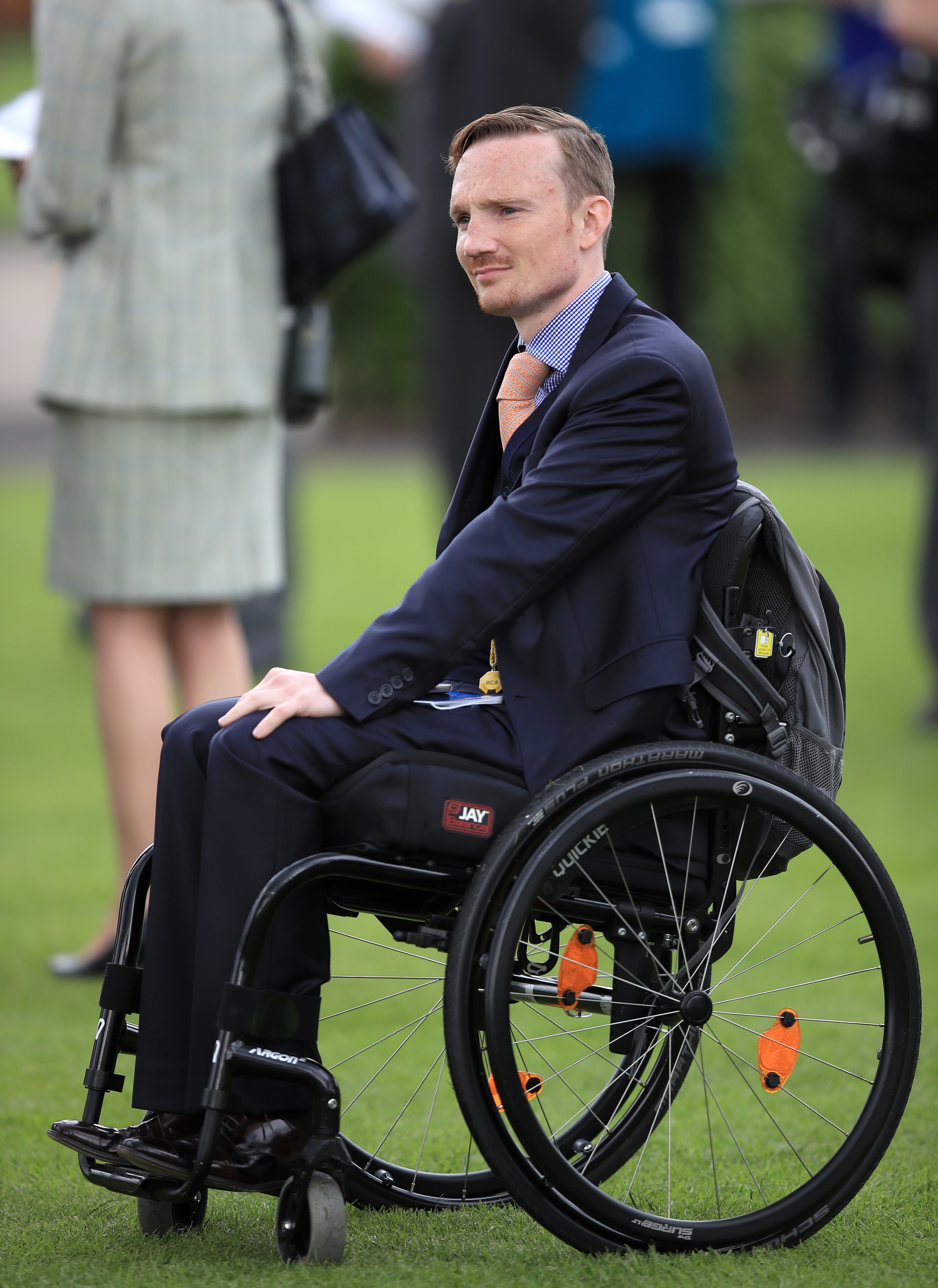 Freddy Tylicki during the Dante Festival at York Racecourse in 2017 (Mike Egerton/PA)