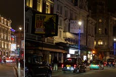 London’s West End theatres dim their lights in tribute to Stephen Sondheim