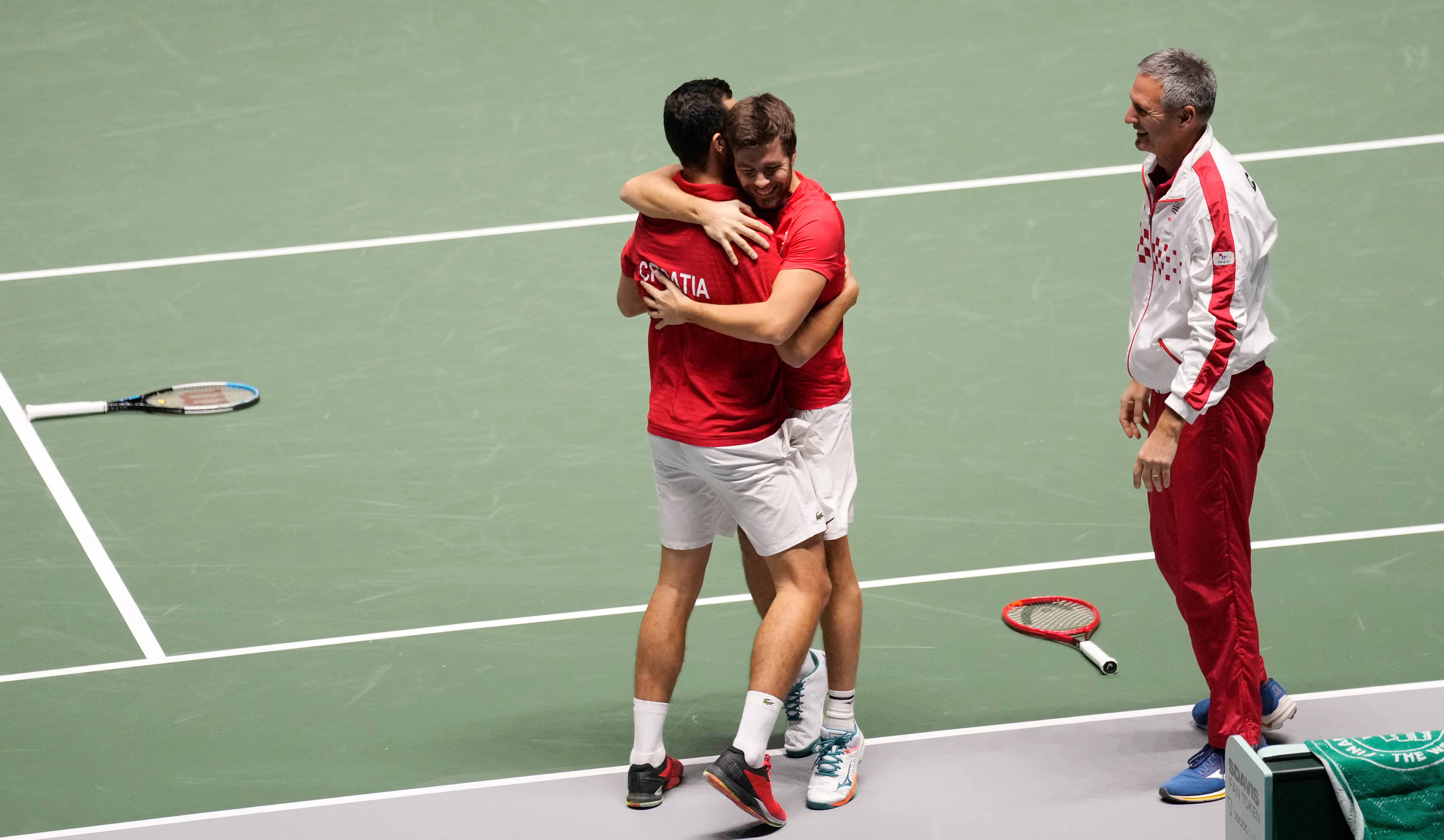 Nikola Mektic and Mate Pavic sent Croatia through to the Davis Cup semi-finals