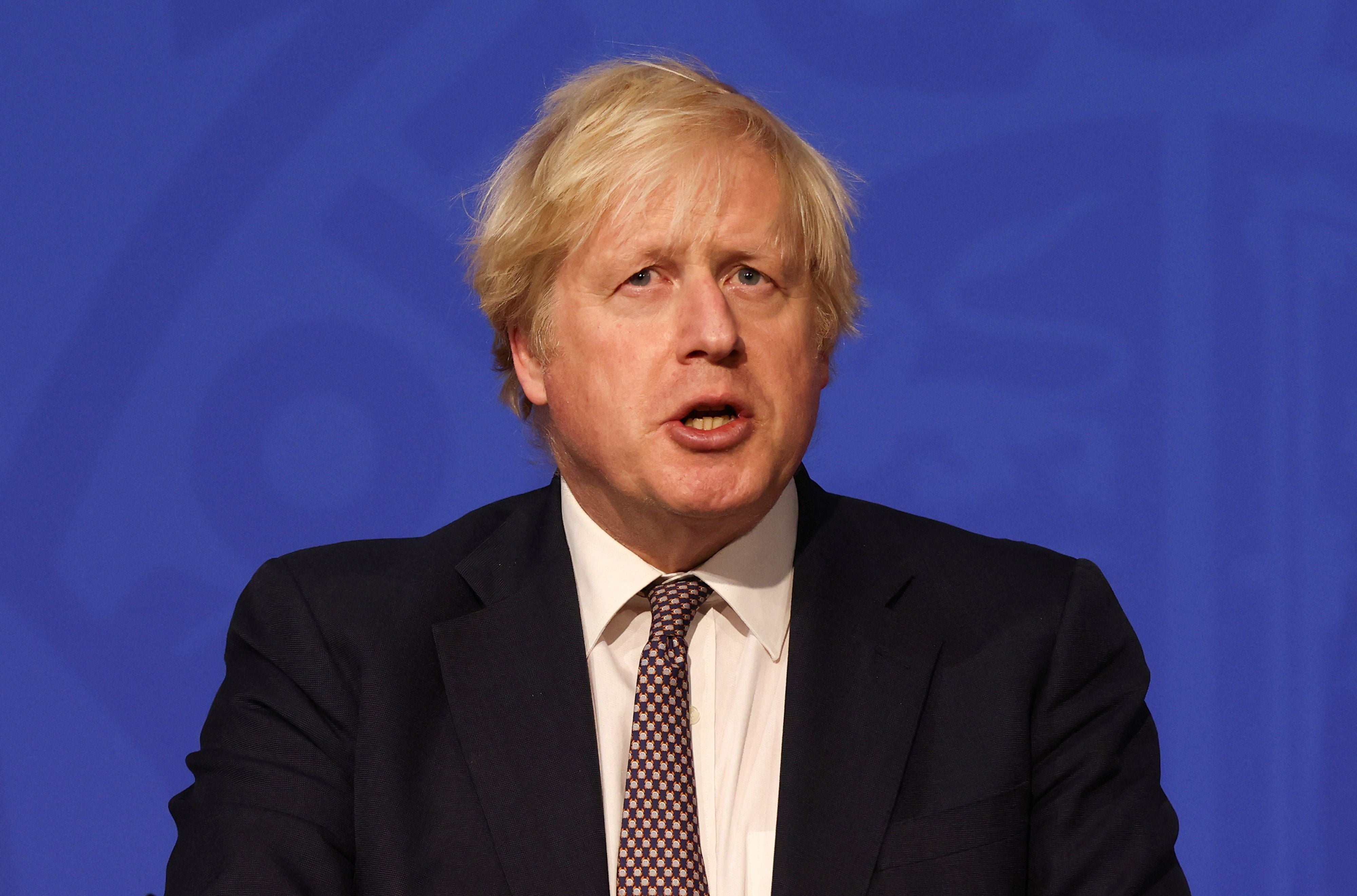 Prime Minister Boris Johnson