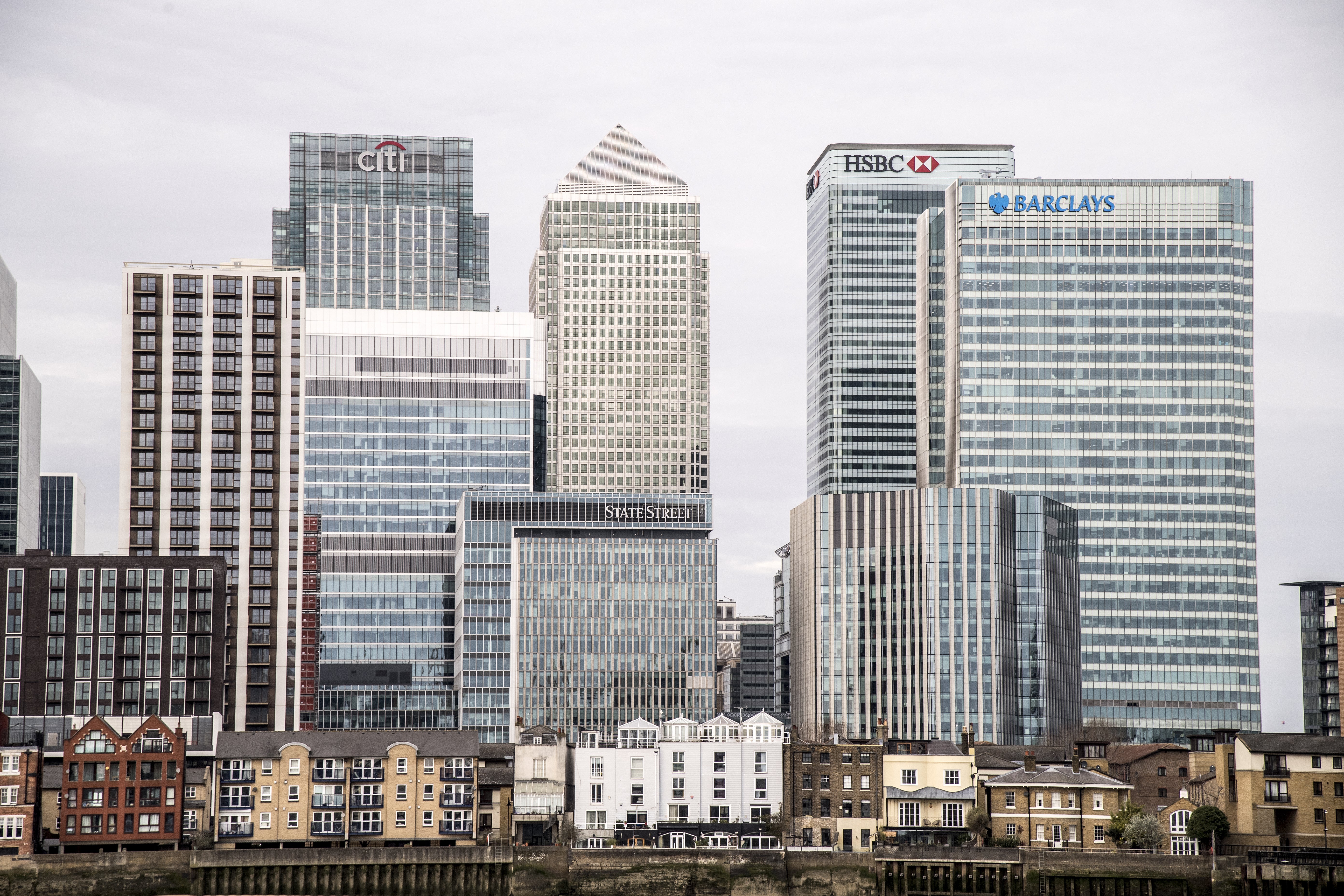 Shares fell in London on Tuesday. (Ian West/PA)