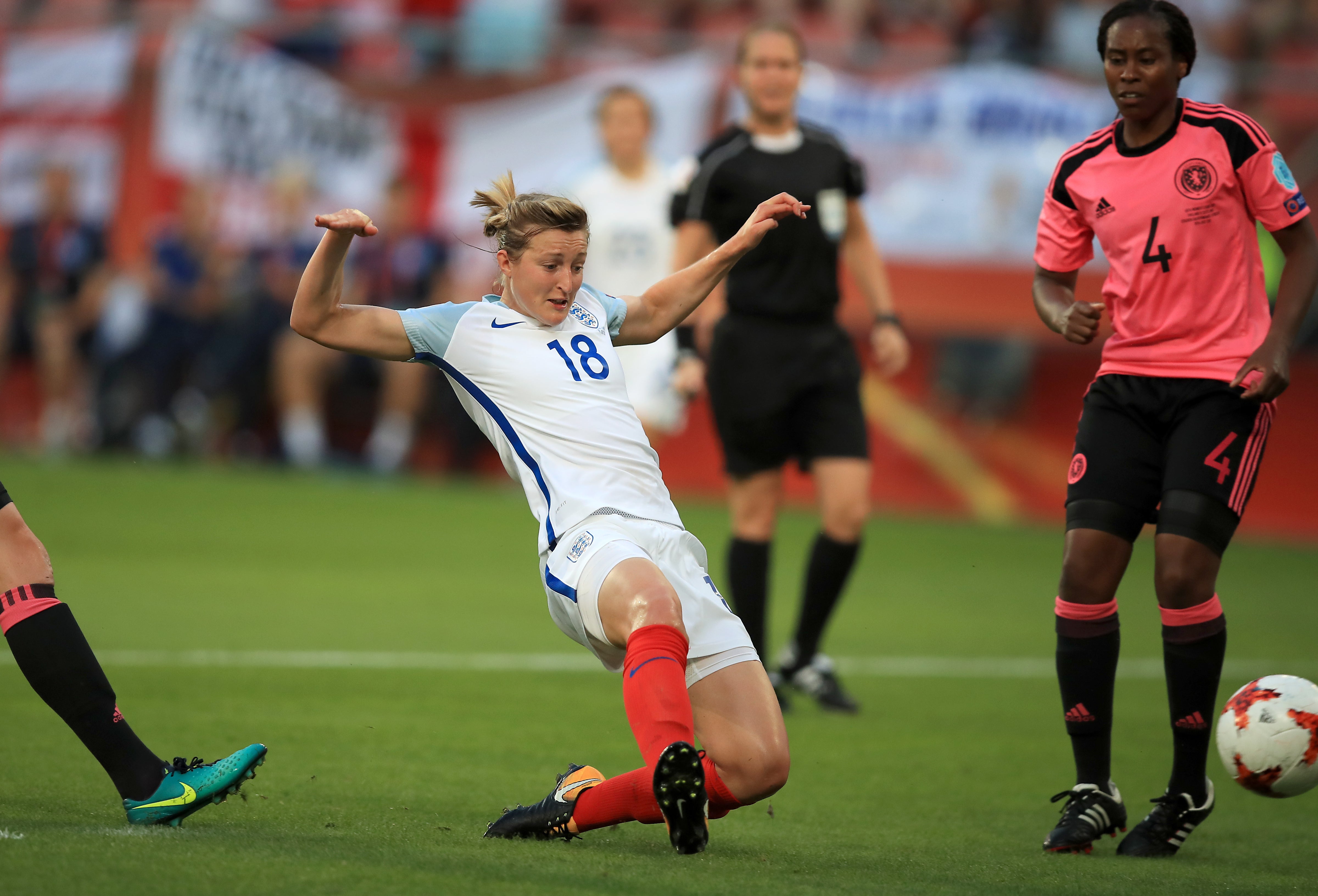 White was part of a resounding win over Scotland (Mike Egerton/PA)