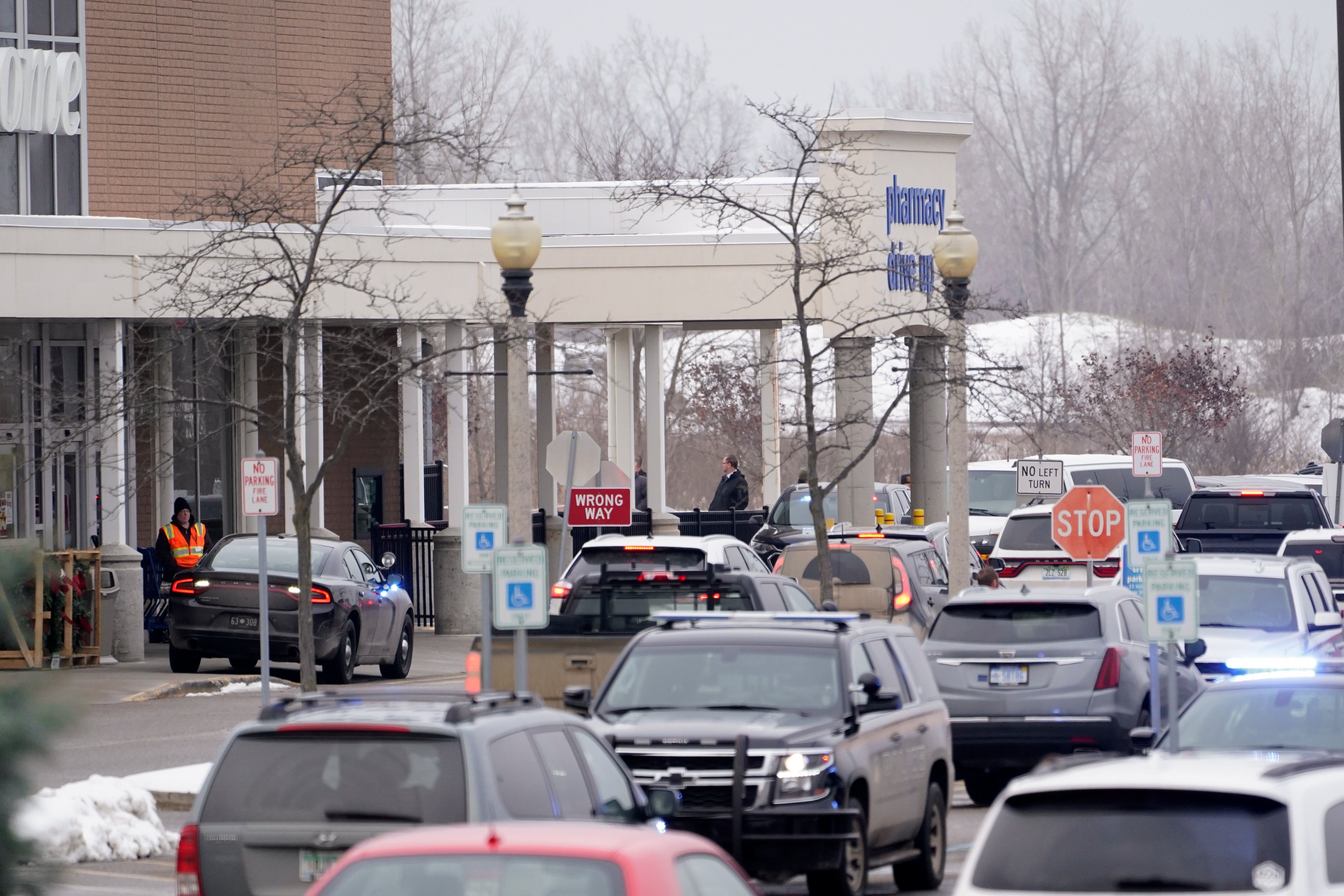 Three people were killed and six others injured when gunfire erupted at Oxford High School in Oxford Township just before 1pm local time on Tuesday