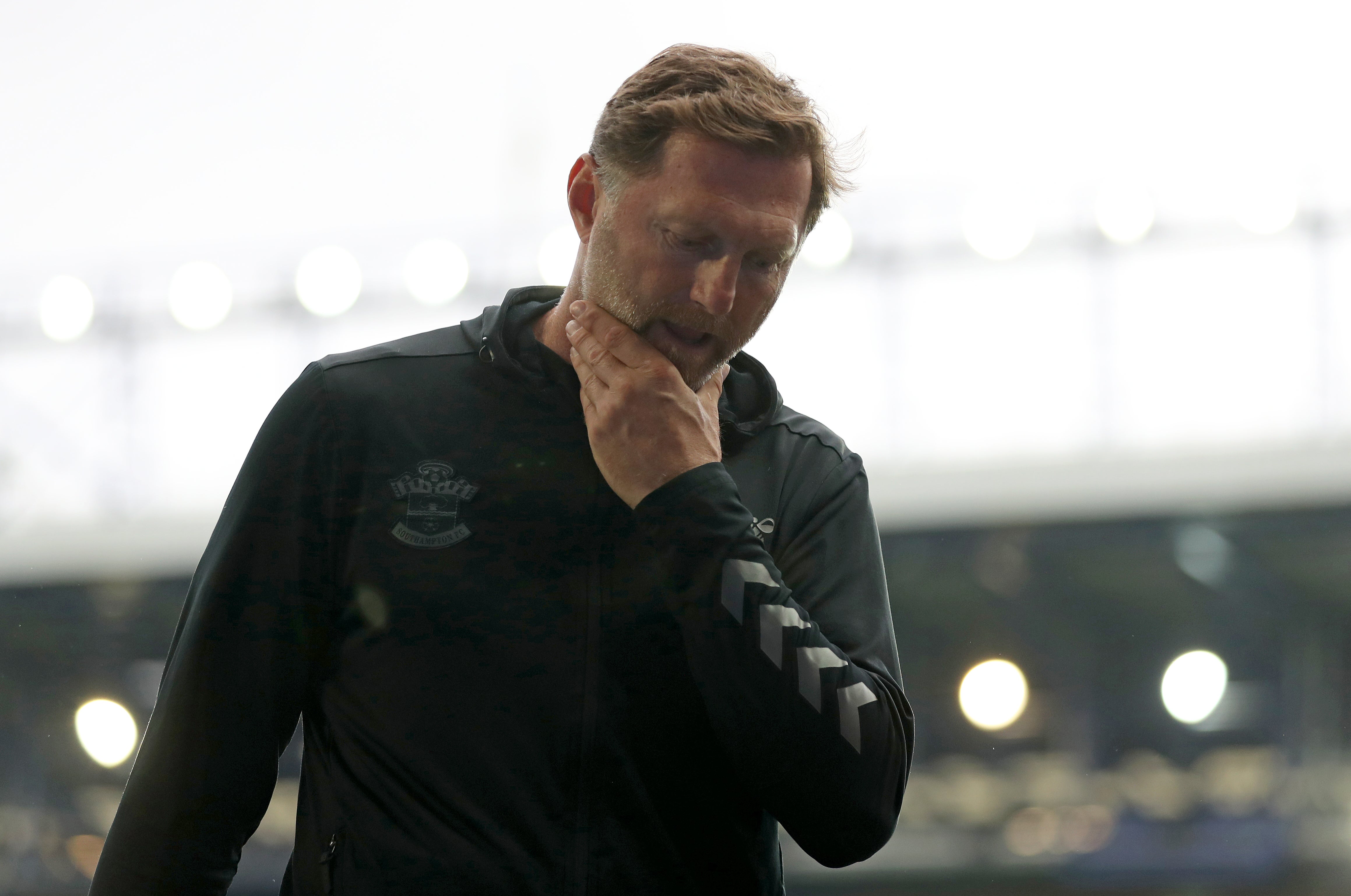 Southampton manager Ralph Hasenhuttl insists he never thinks back to the 9-0 horror show against Leicester (Bradley Collyer/PA)