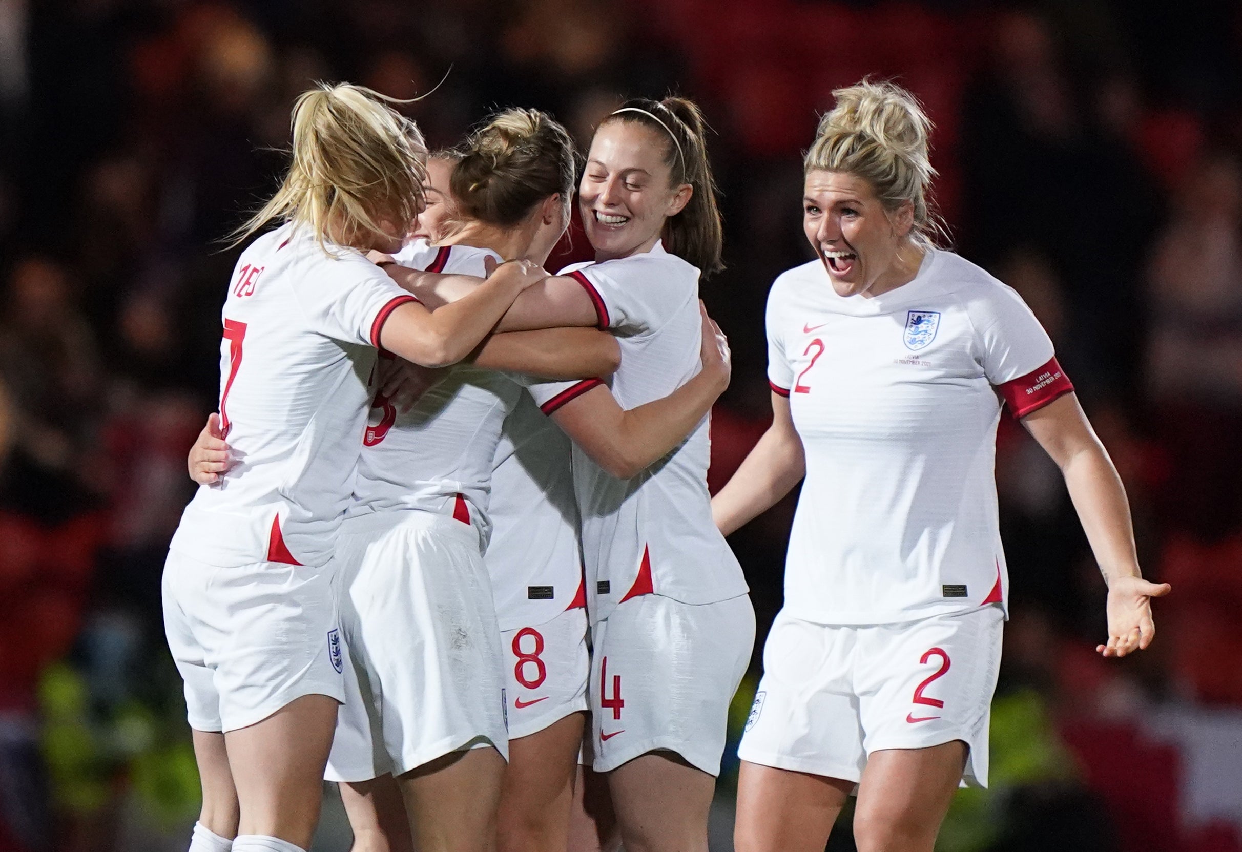 England scored a stunning 20 goals on Wednesday (Tim Goode/PA)