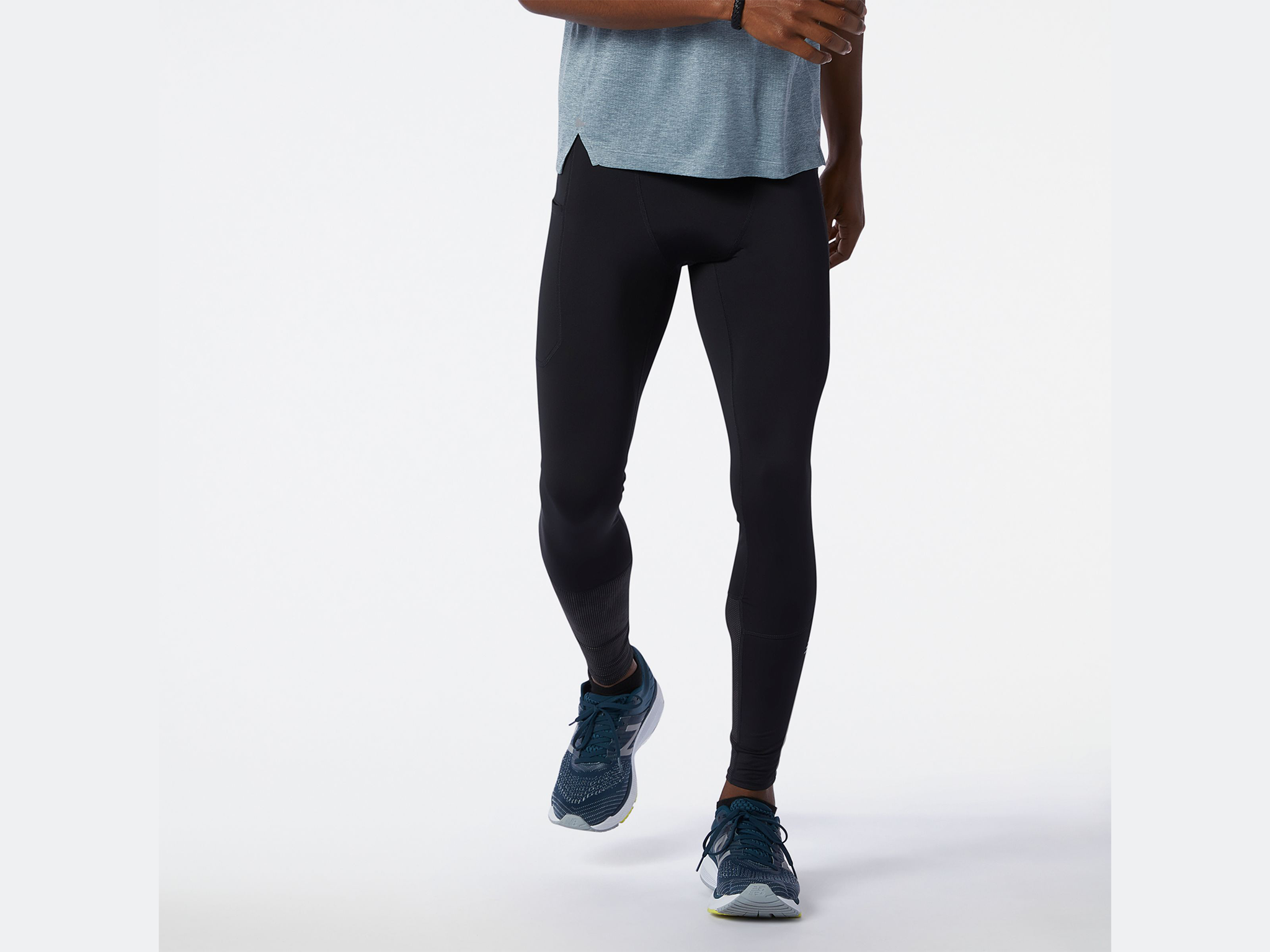 New Balance mens running leggings tights