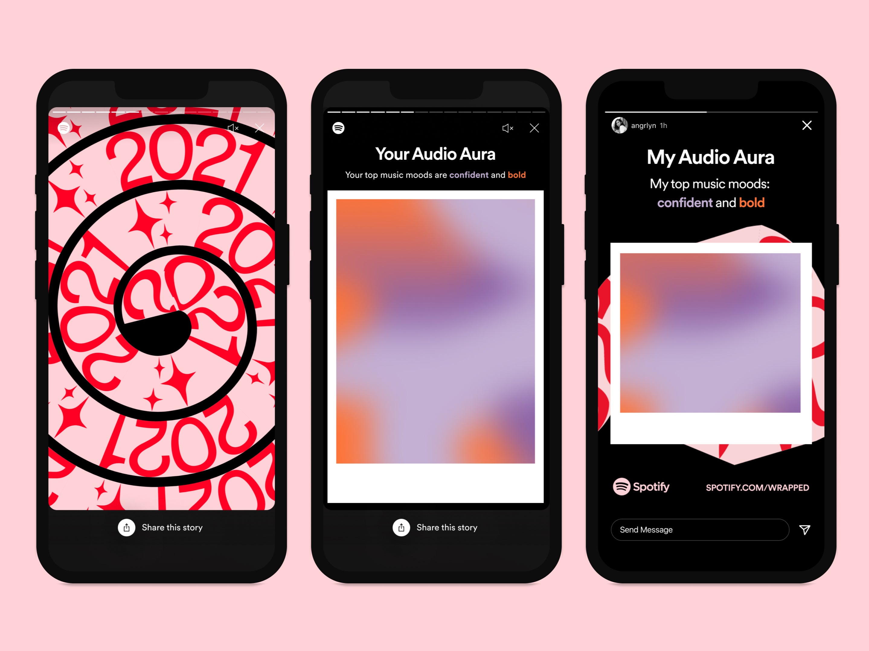 ‘Audio auras’ are one of several new features available to Spotify users this year