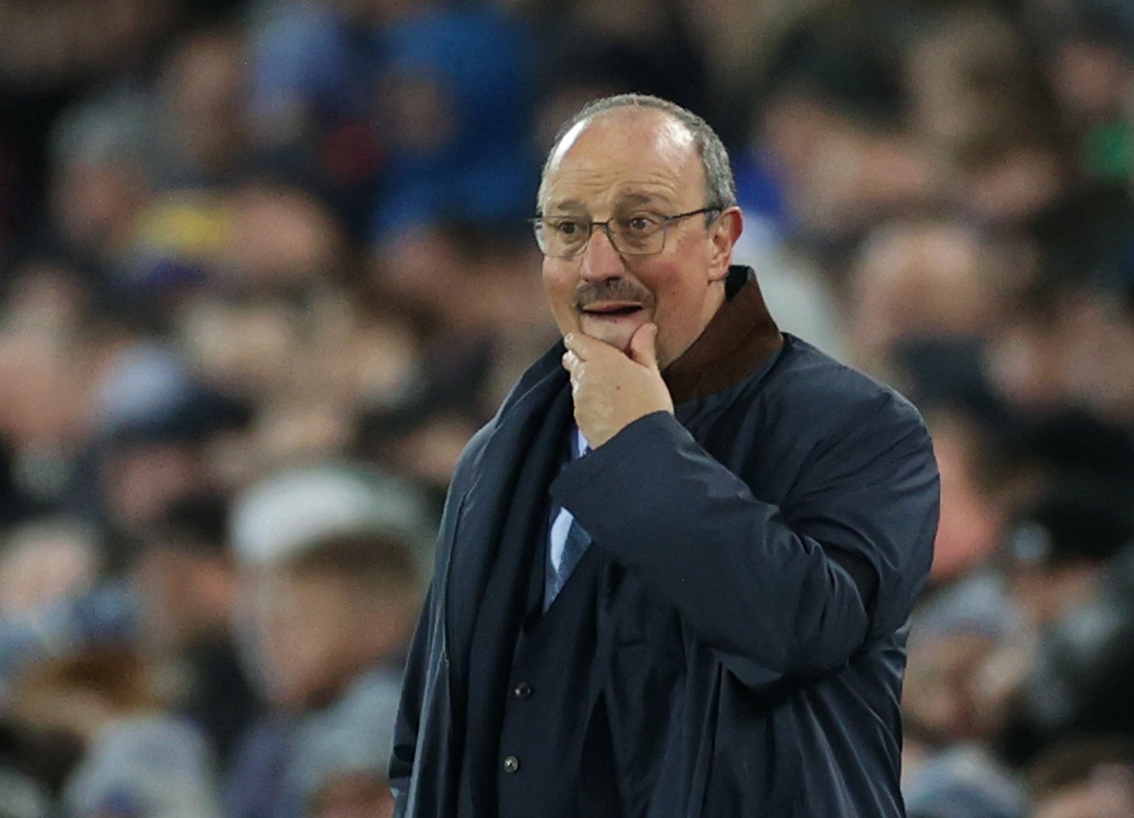 Everton fans have not warmed to Rafael Benitez