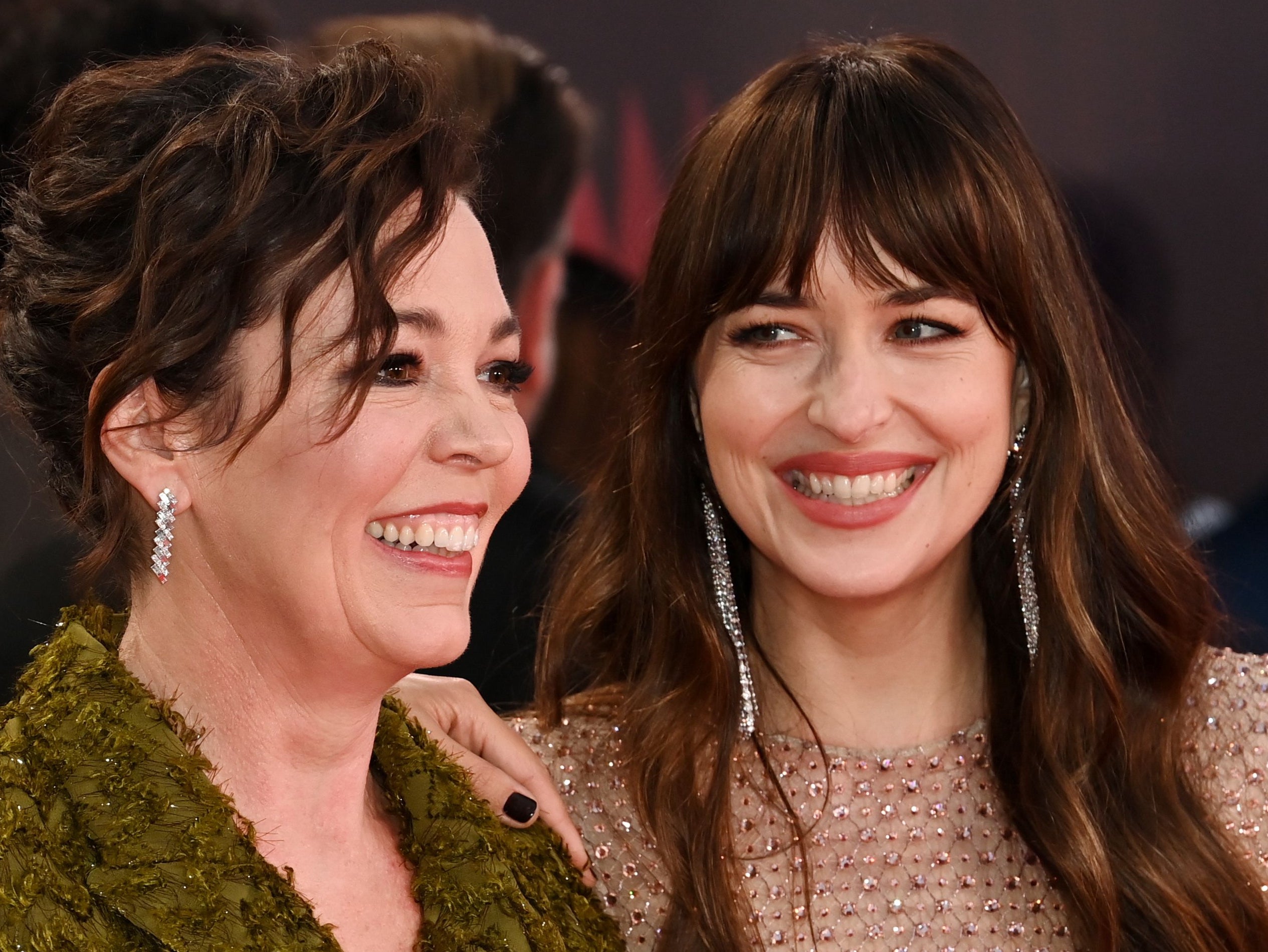 Dakota Johnson gave Olivia Colman her first tattoo after The Lost Daughter dance party