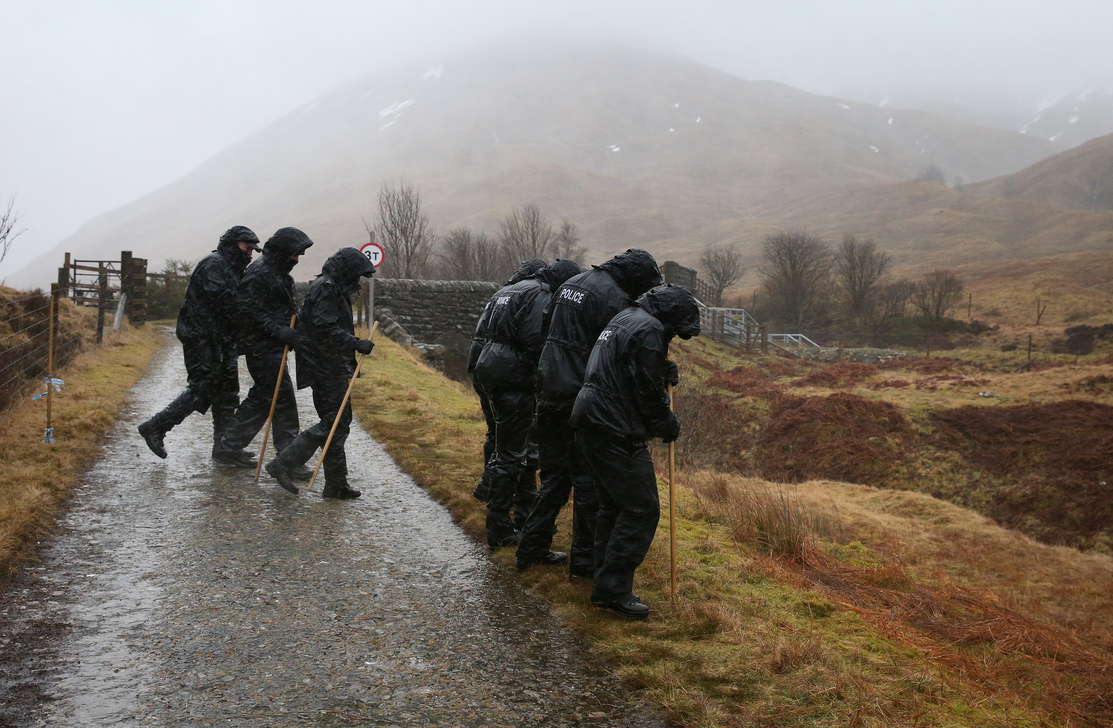 Police searching for Anthony Parsons after he was reported missing (Andrew Milligan/PA)