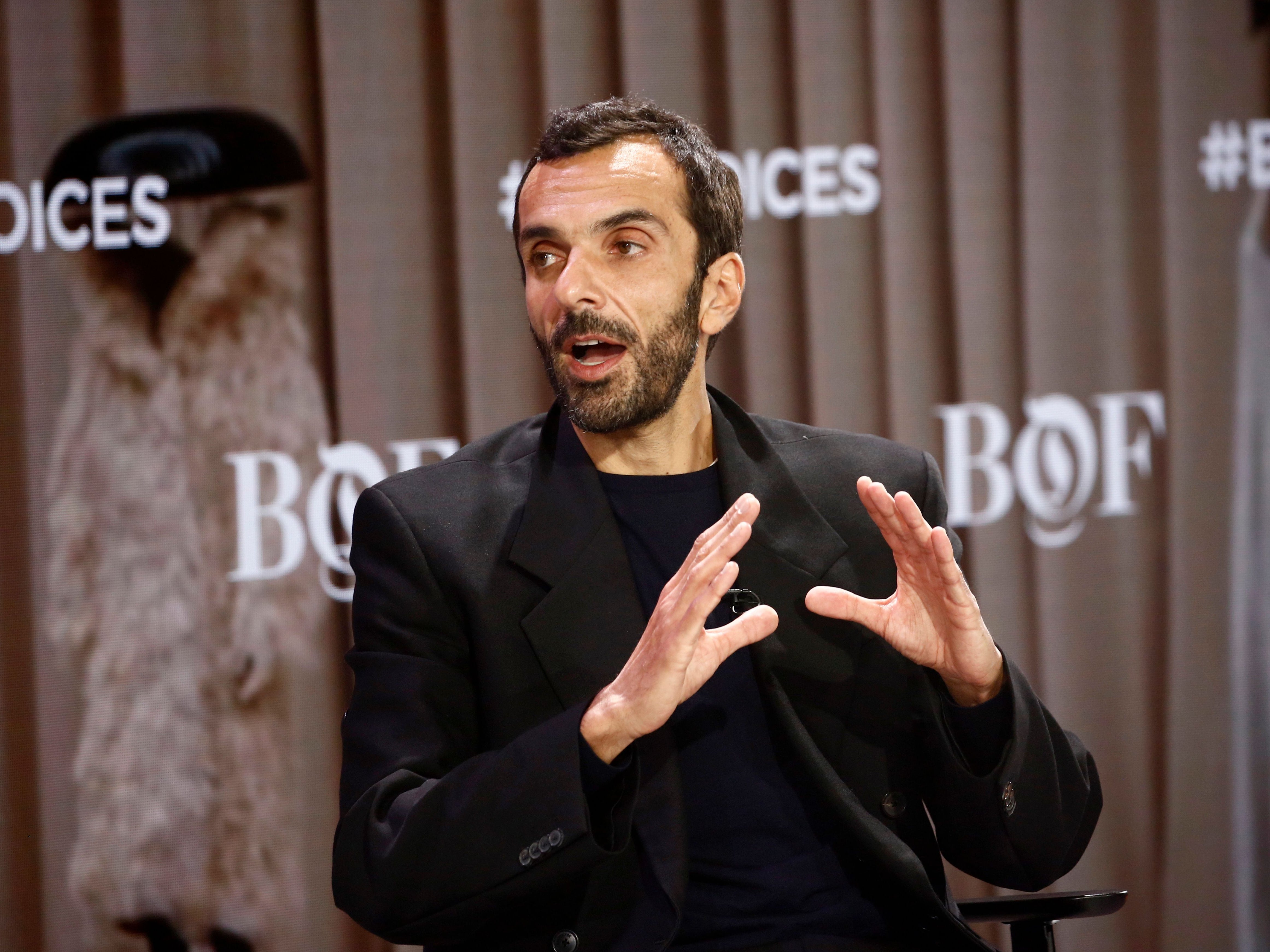 Cédric Charbit speaks at Business of Fashion Voices