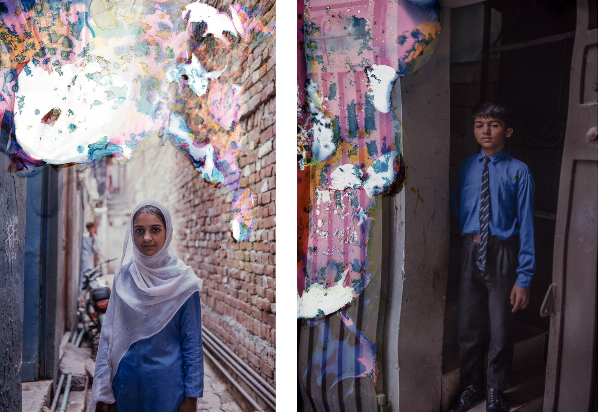 Mariam, 12, and Abdullah, 13, are both passionate about protecting the environment in Lahore